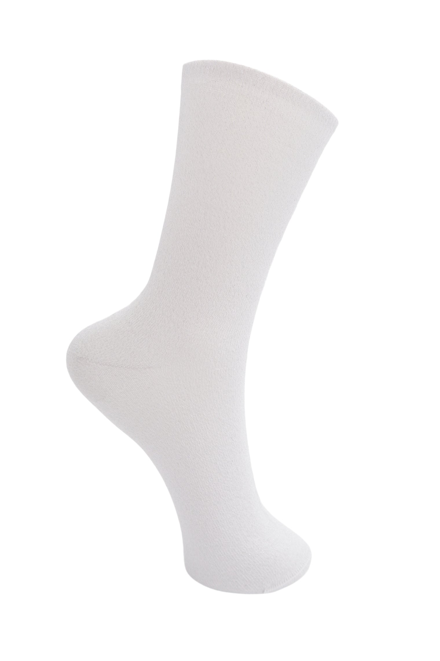 BCLurex sock - White - Black Colour