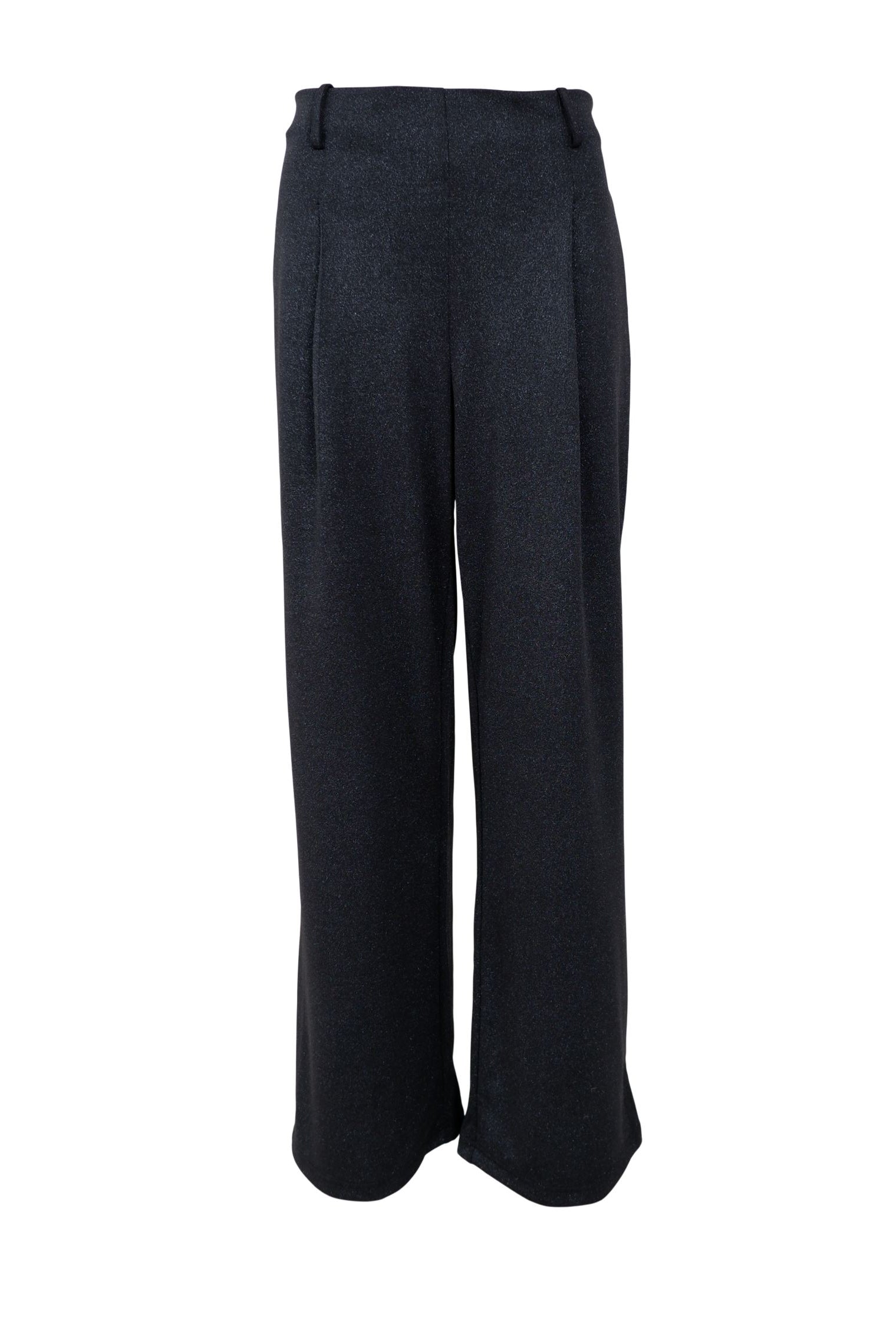 BCTONI Bundfaltenhose - Schwarz