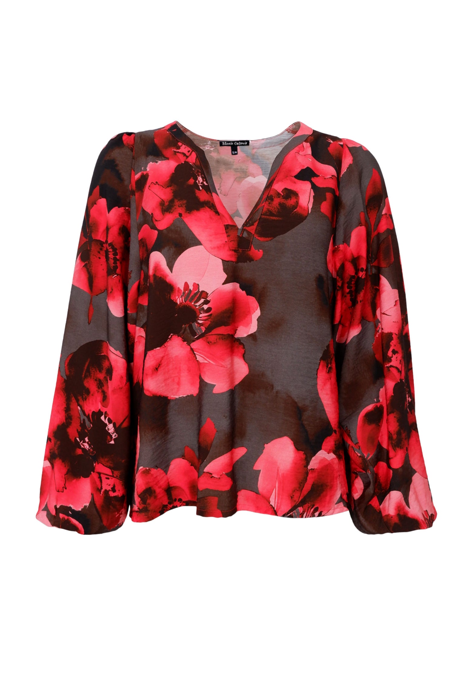 BCMIO Bluse - Rote Blume
