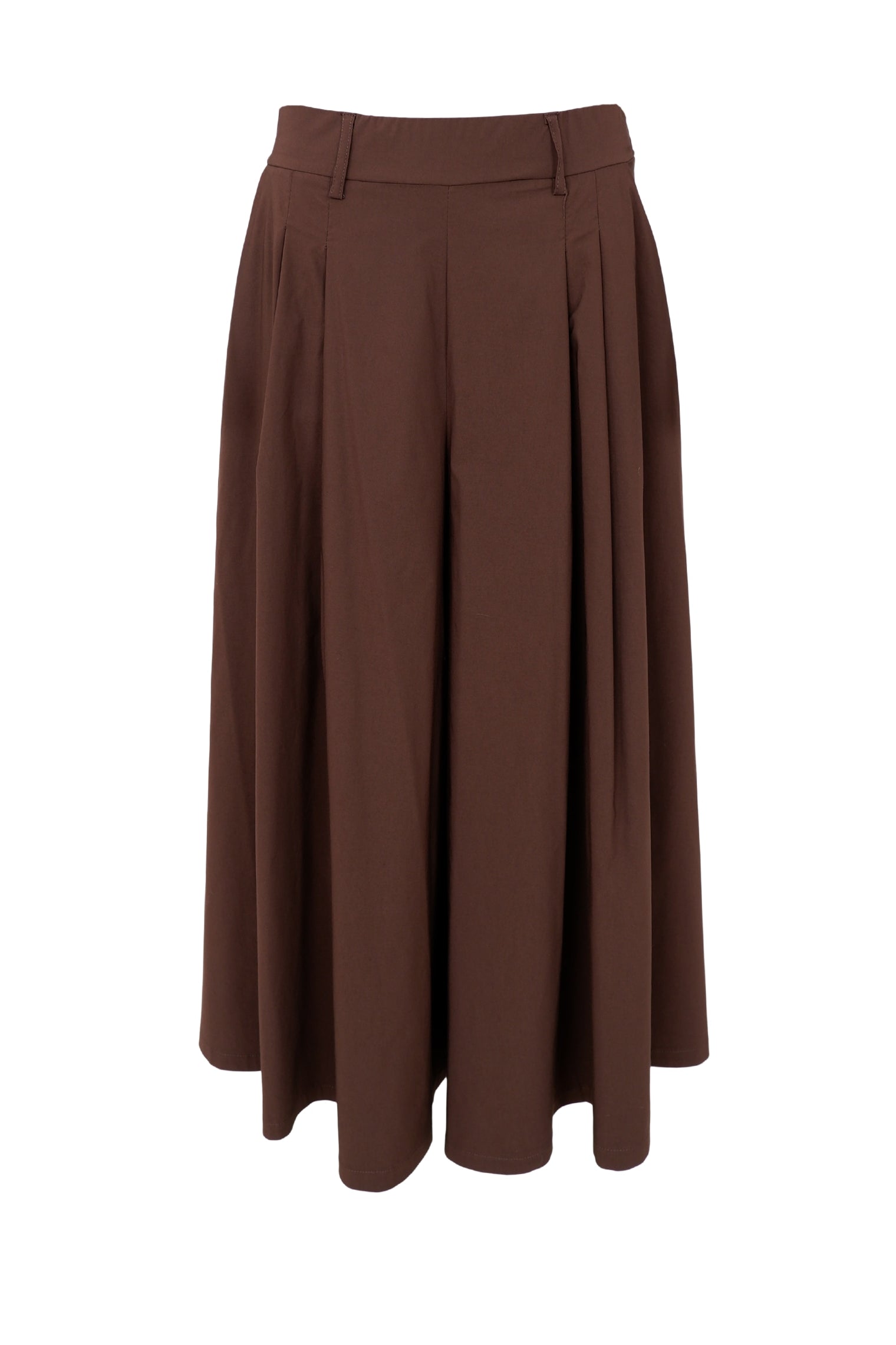 BCDAVINA Schlitzrock - Kaffee