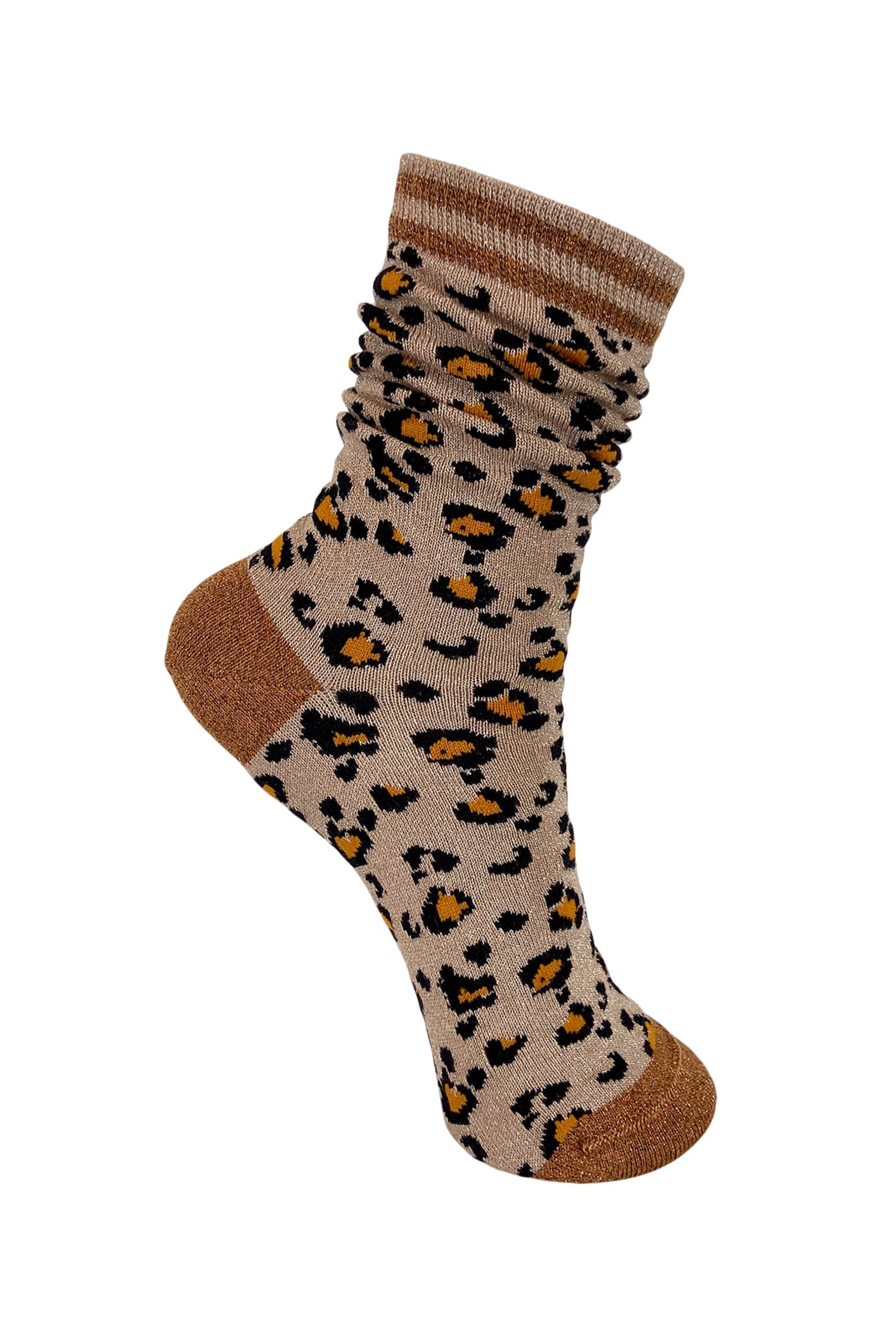 BCLeo sock - Natural - Black Colour