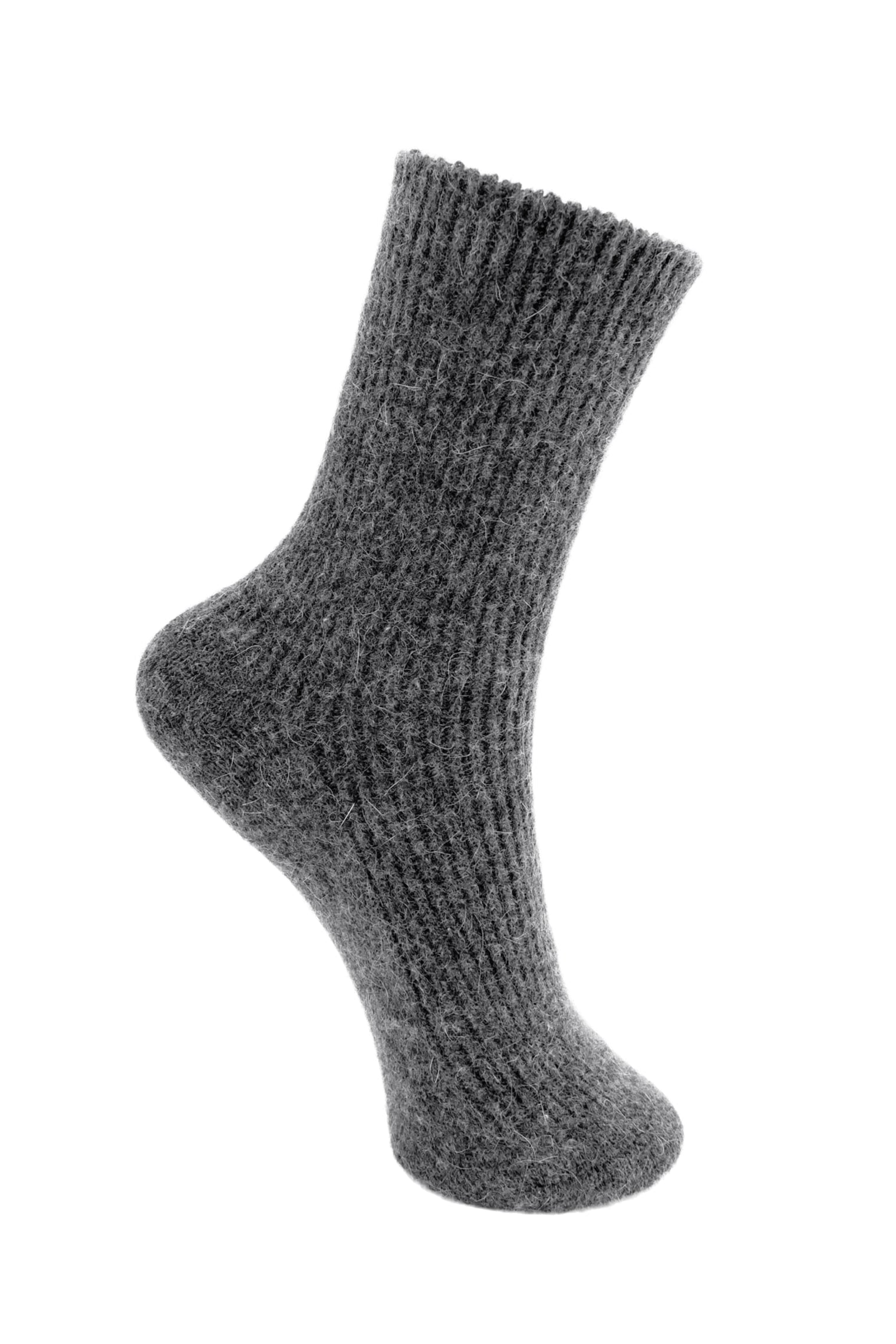 BCRONJA wool sock - Dark Grey - Black Colour