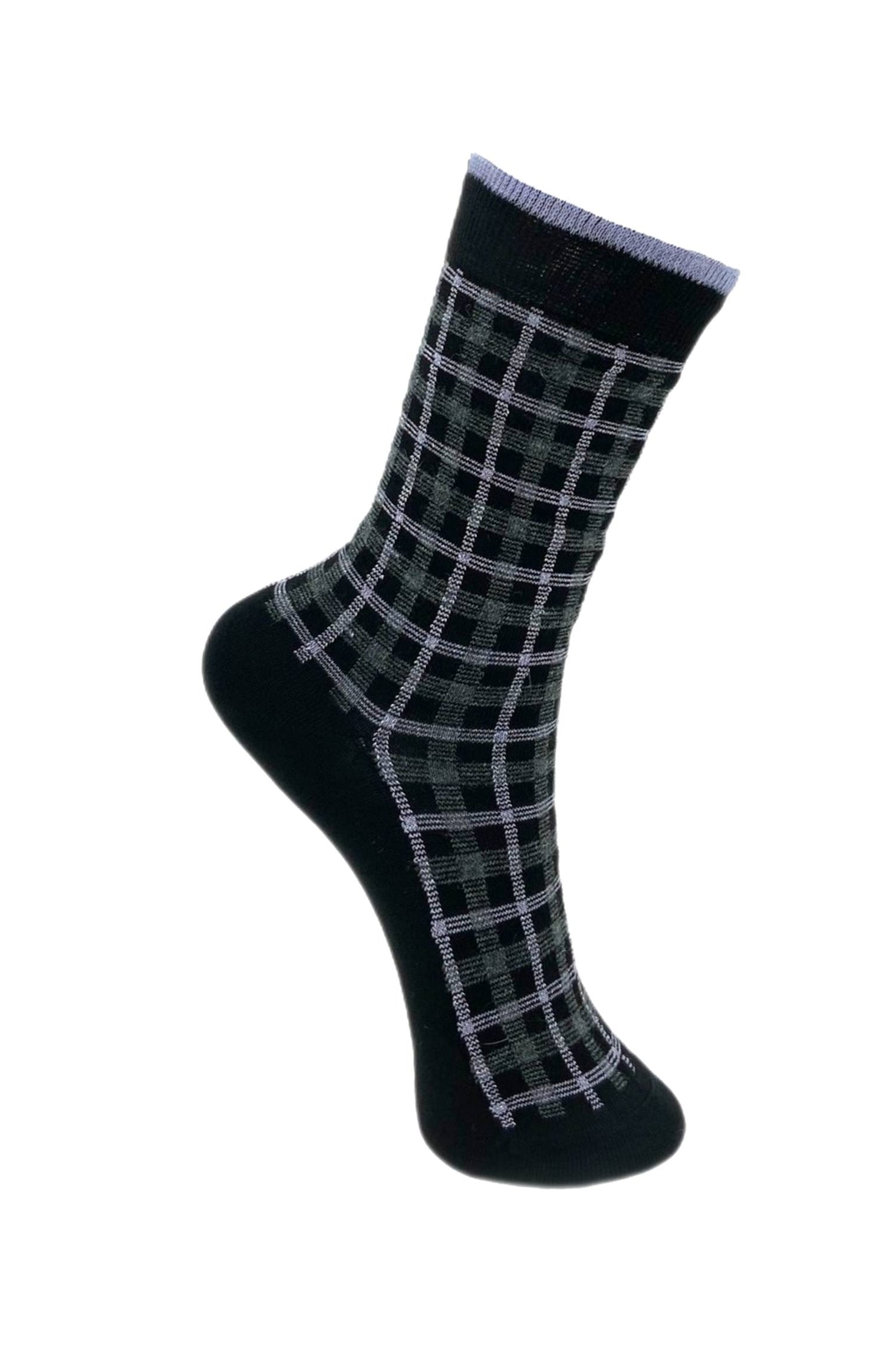 BCHIGHLAND  sock - Black - Black Colour