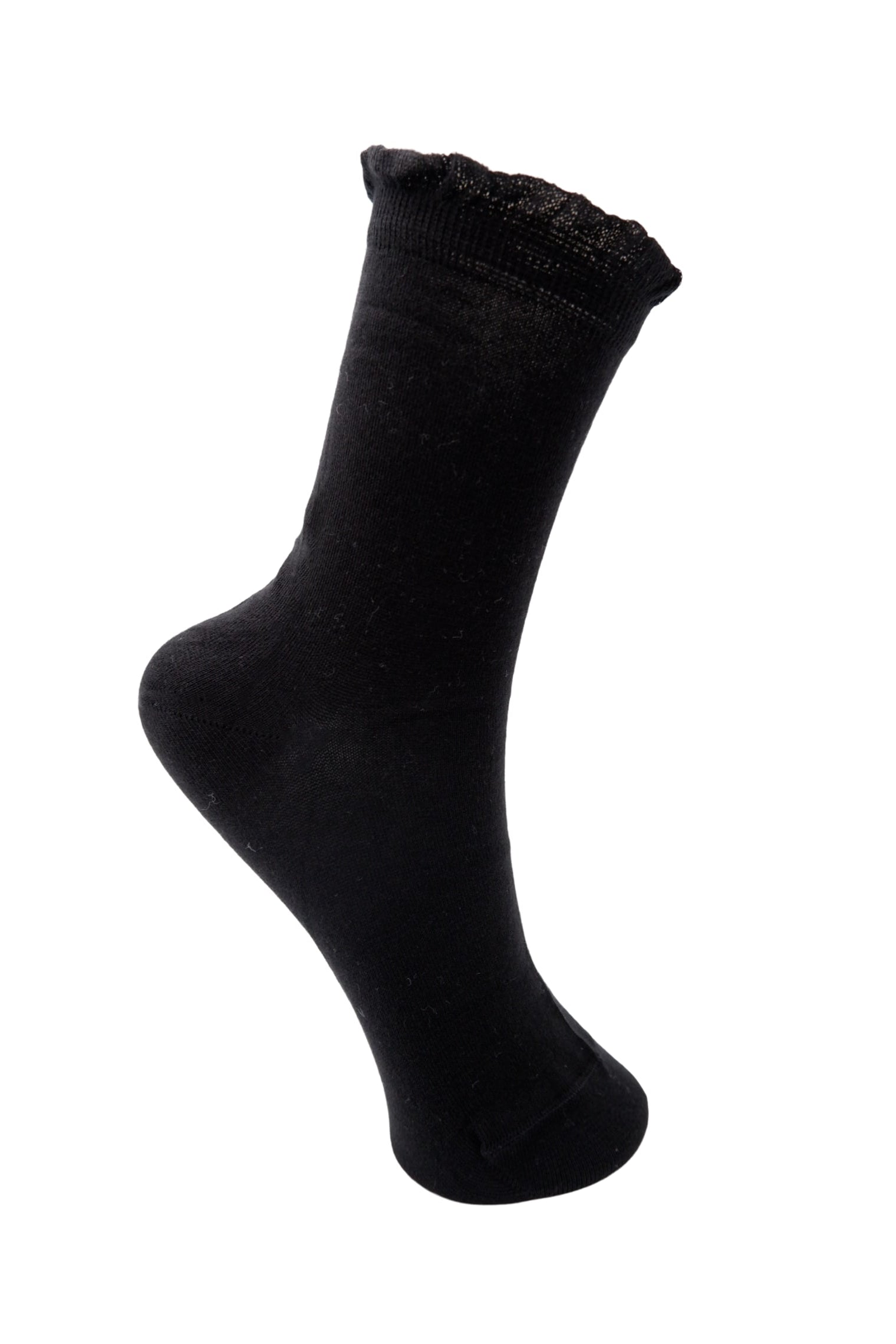 BCARIEL solid sock - Black - Black Colour