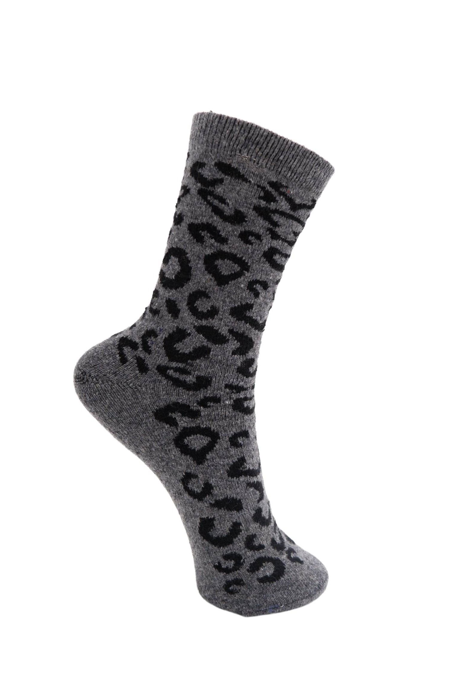 BCKALEEN Wollsocken - Graumeliert