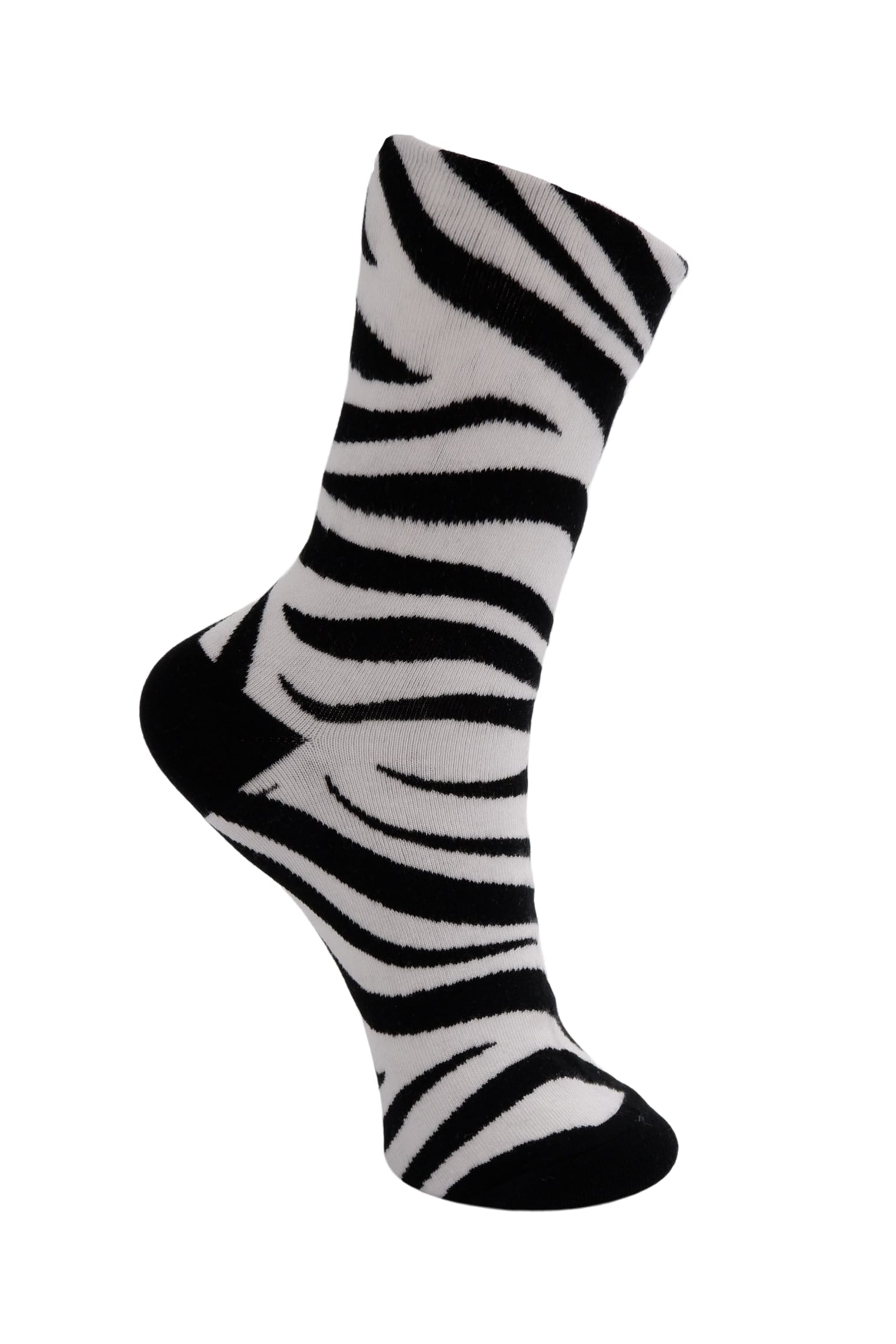 BCZIKA sock - White - Black Colour