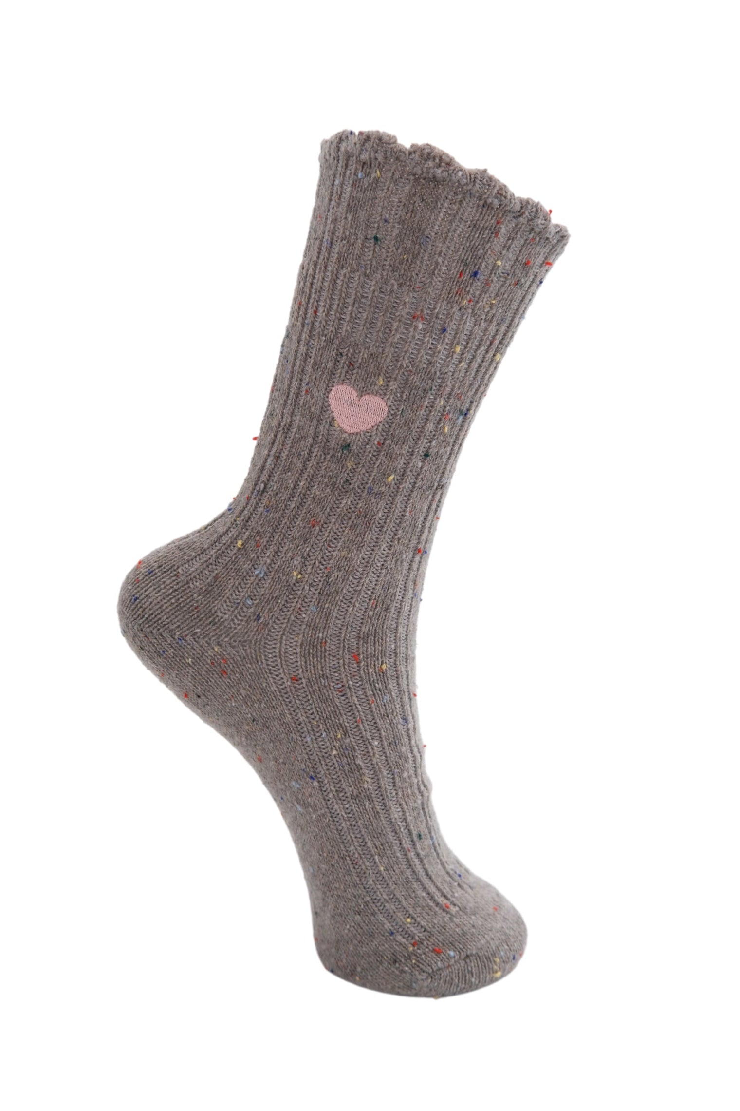 BCCALISA Herzsocke - Grau