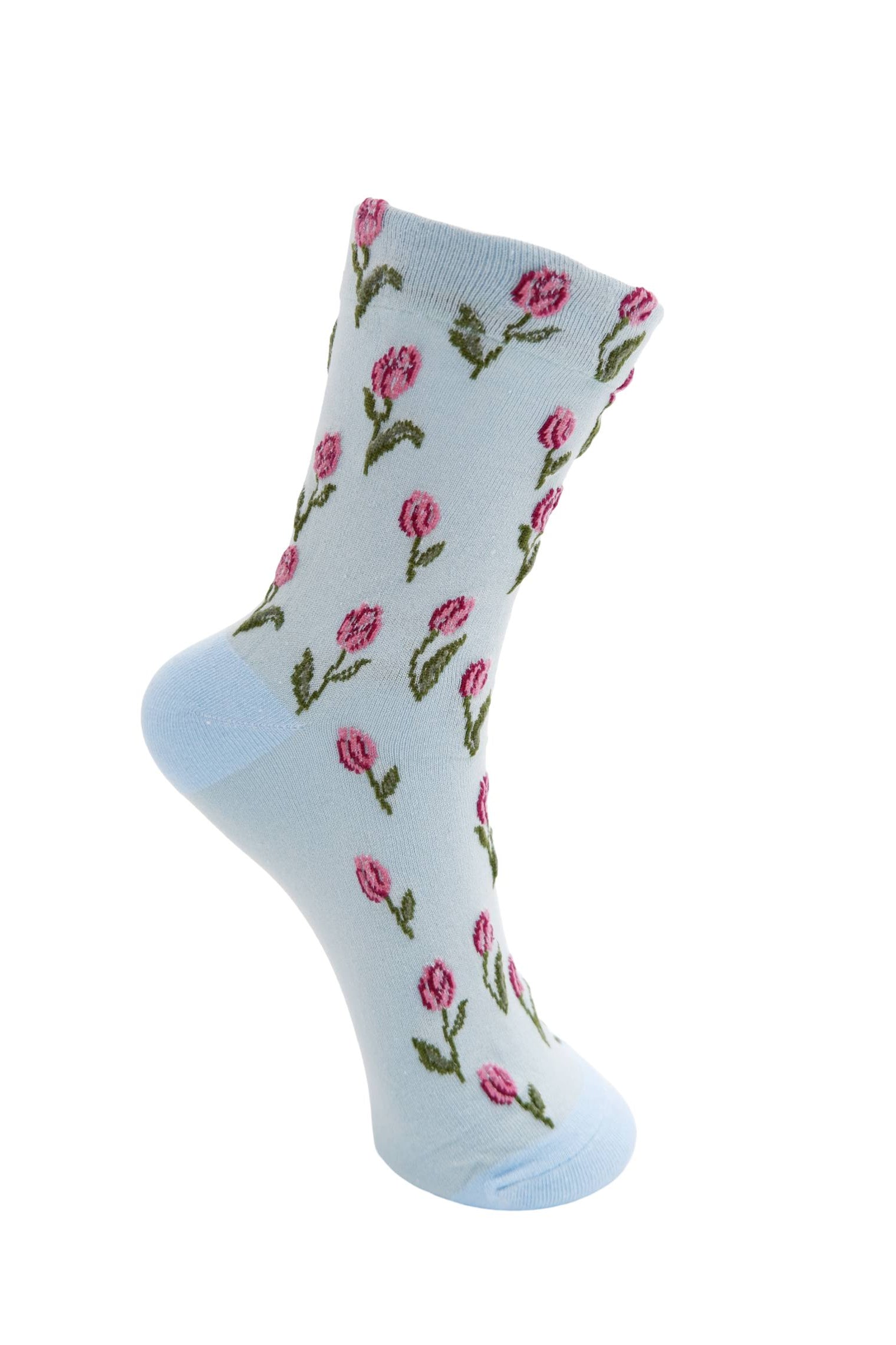 BCDUA Blumensocke - Hellblau