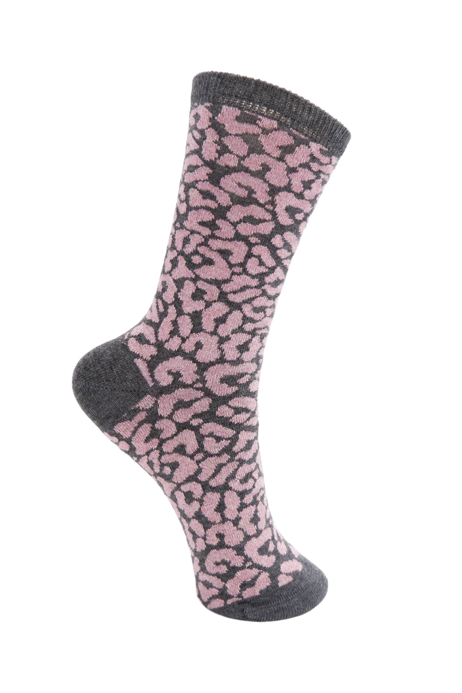 BCSHAWNA Lurexsocken - Dunkelgrau