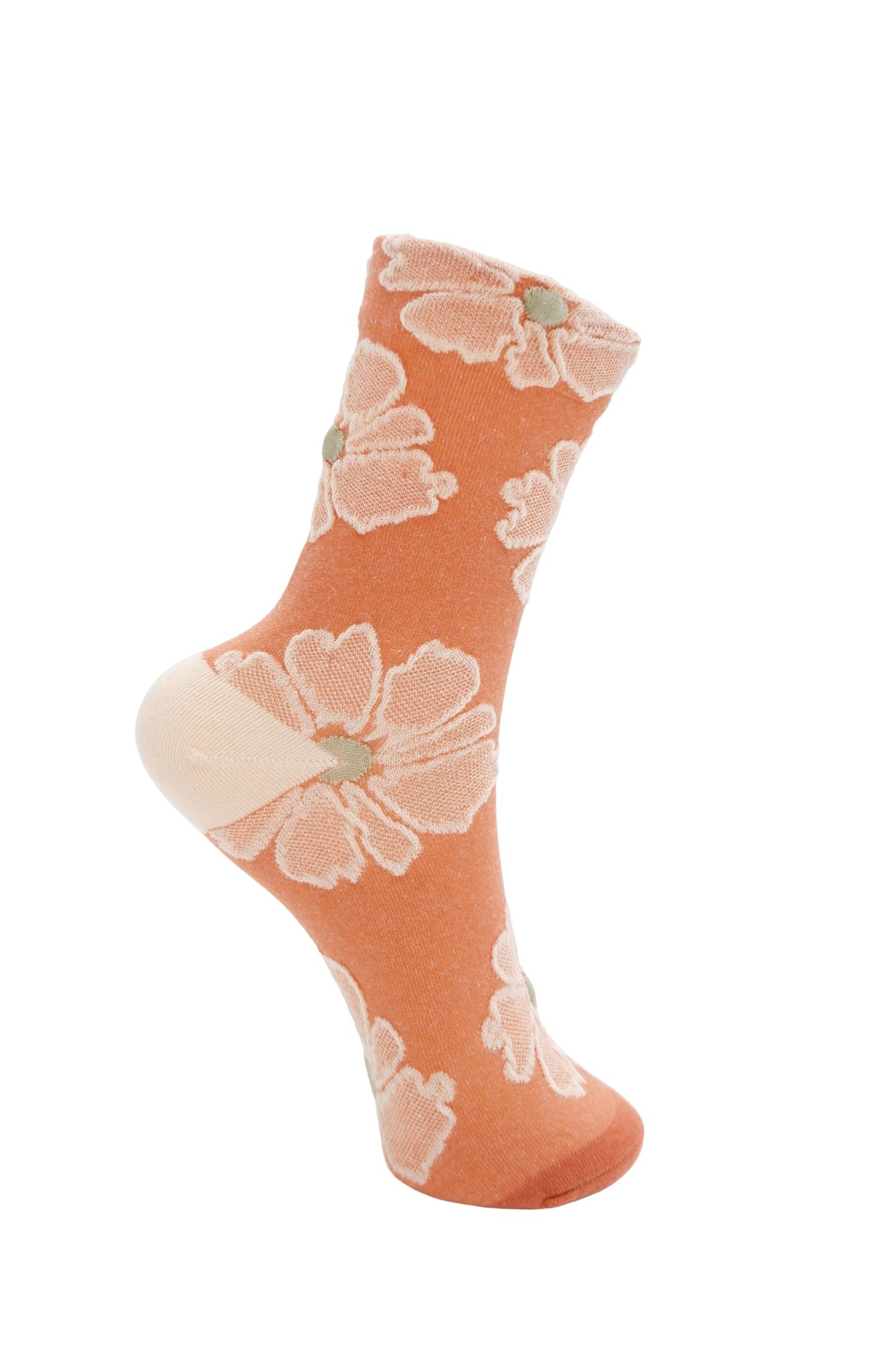 BCKALANI Blumensocke - Dusty Orange