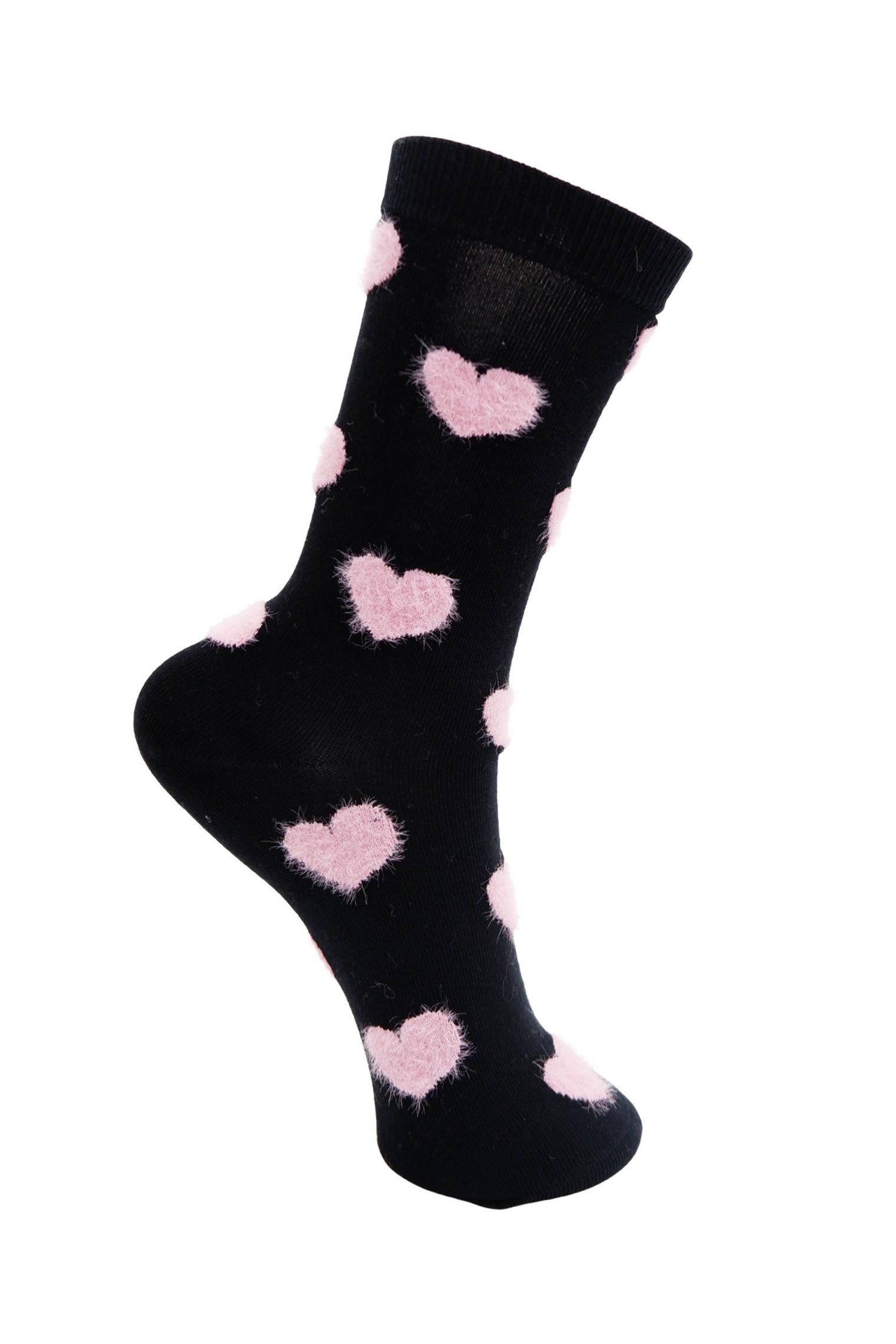 BCMAYLINE Herzsocke - Schwarz