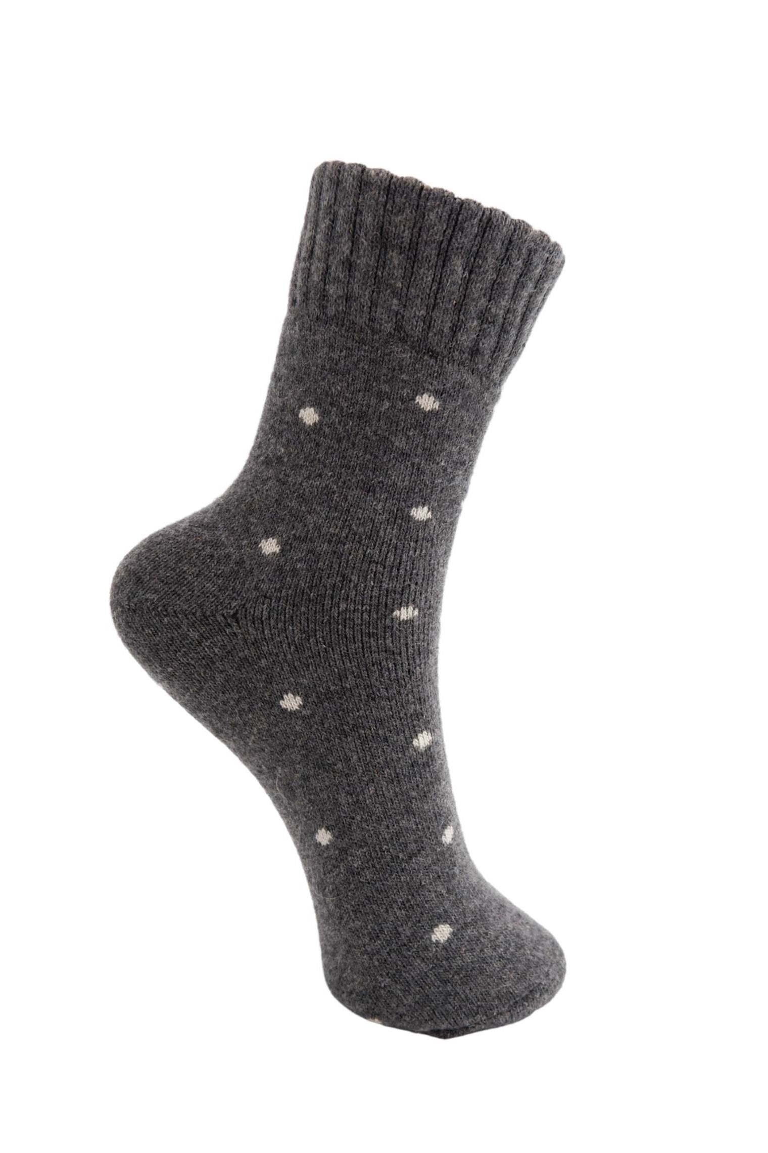 BCMETUS Wollsocke – Dunkelgrau