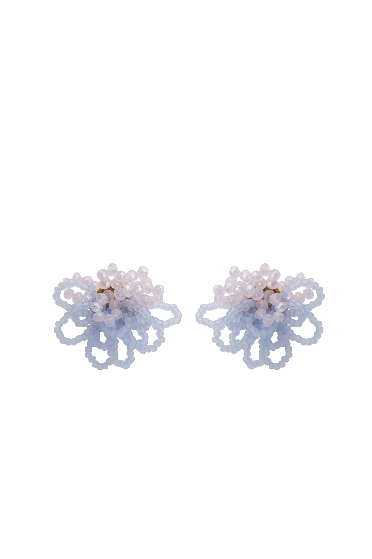 BCINGRID earrings - Lt. Blue - Black Colour