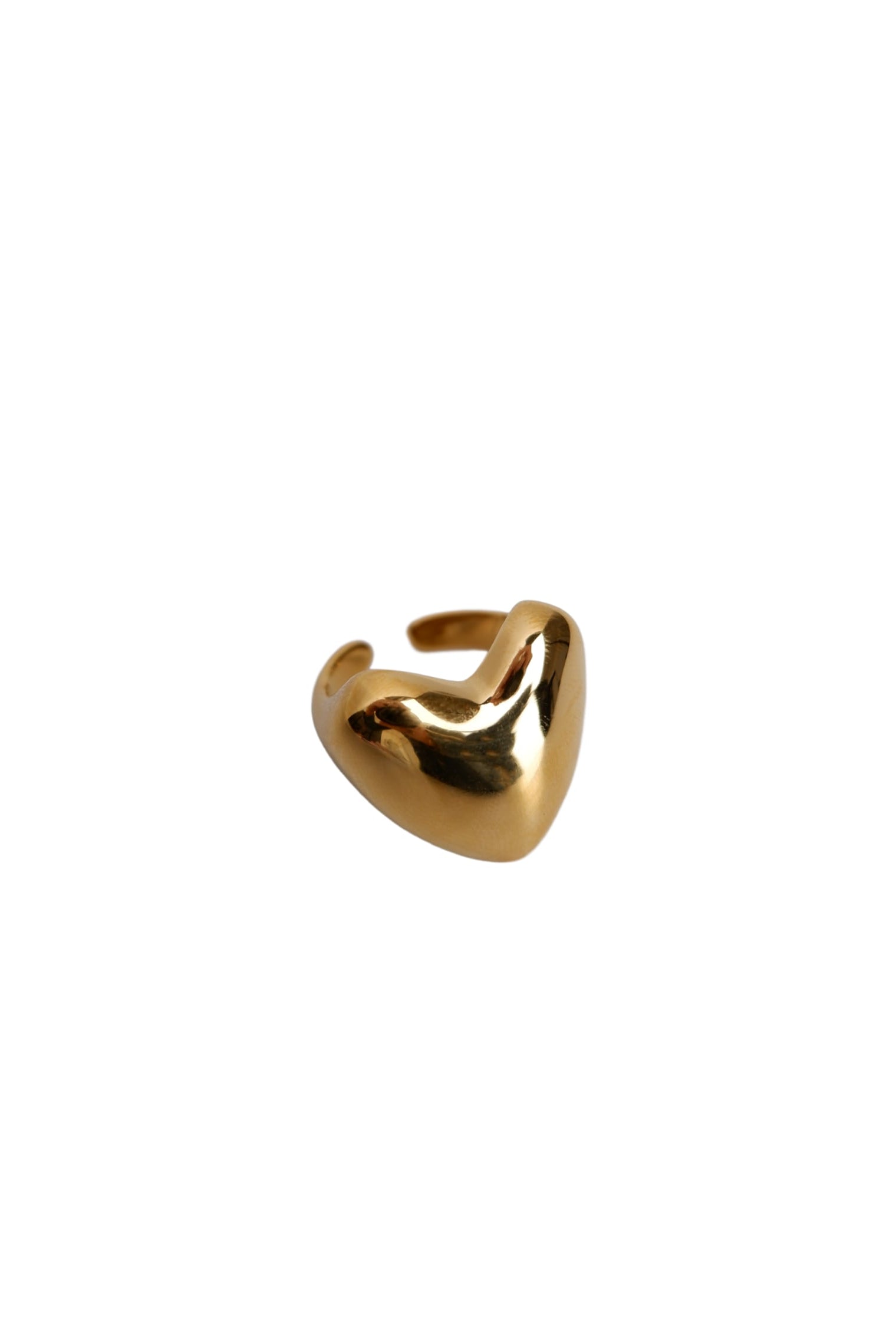 BCSHARNIE Herzring - Goldfarben