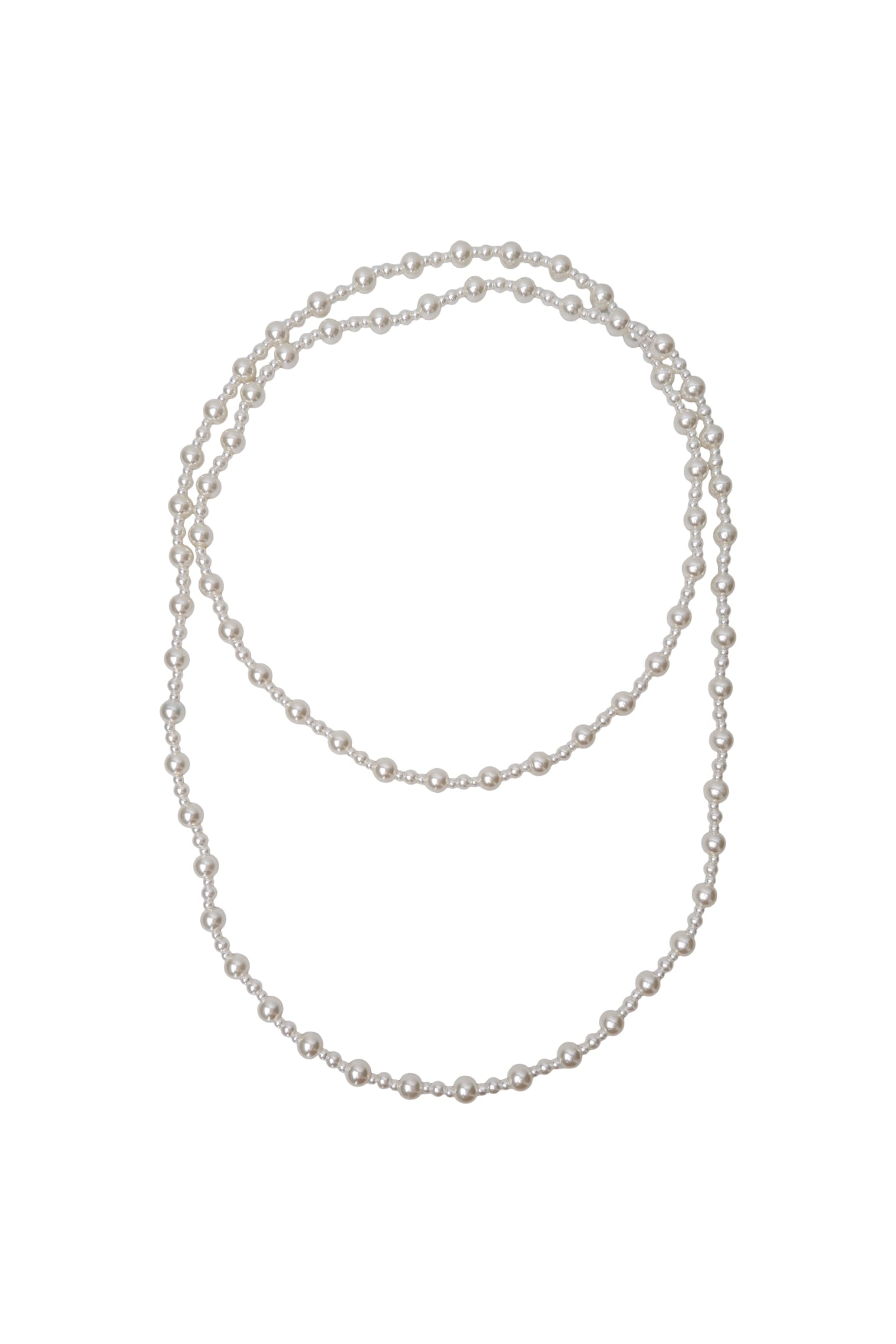 BCREID lange Halskette - Perlmutt