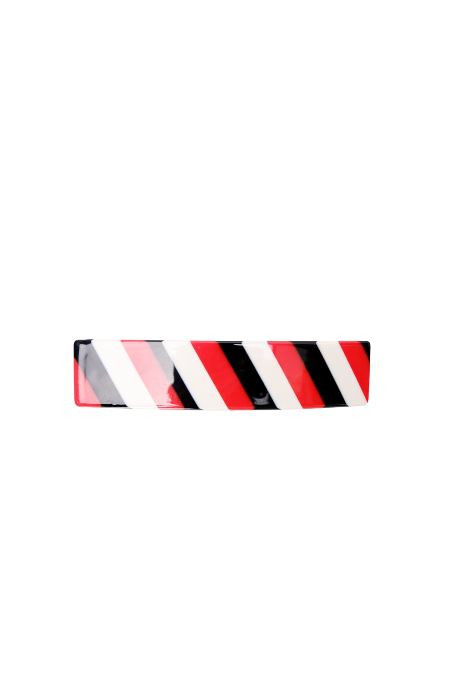 BCCORDELIA barette hair clip - Red/Black - Black Colour