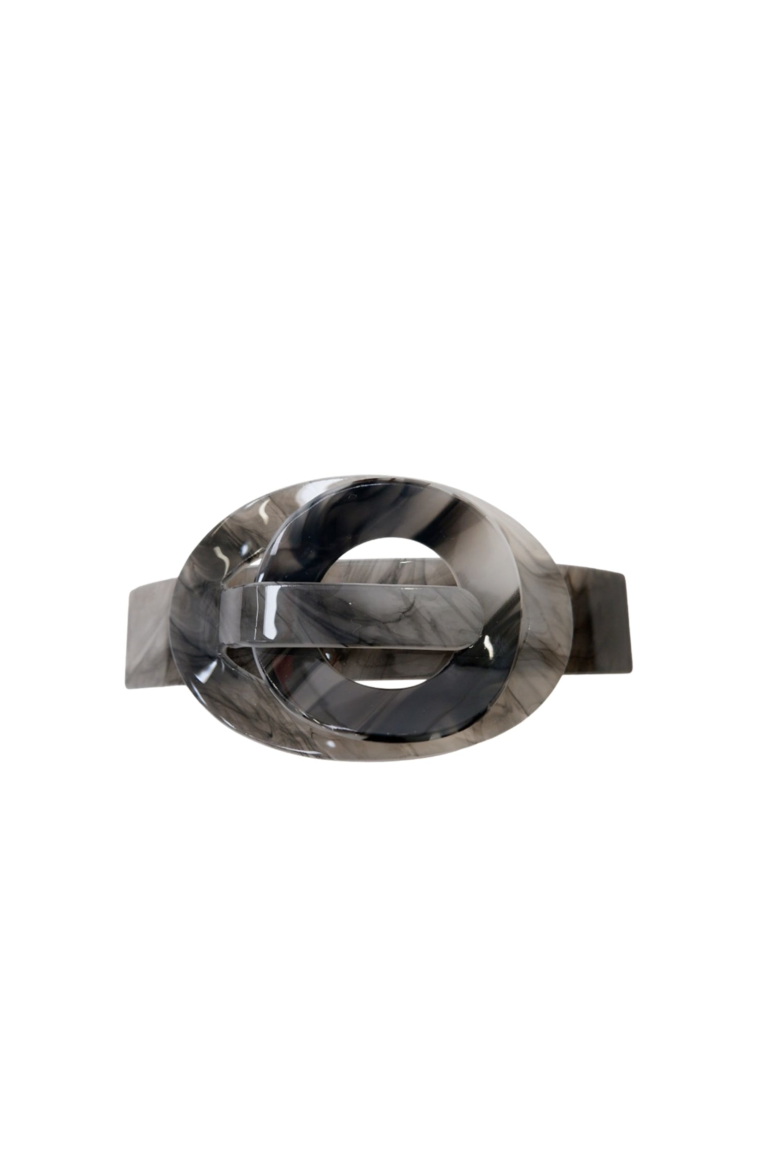 BCELIVIA barette hair clip - Grey - Black Colour