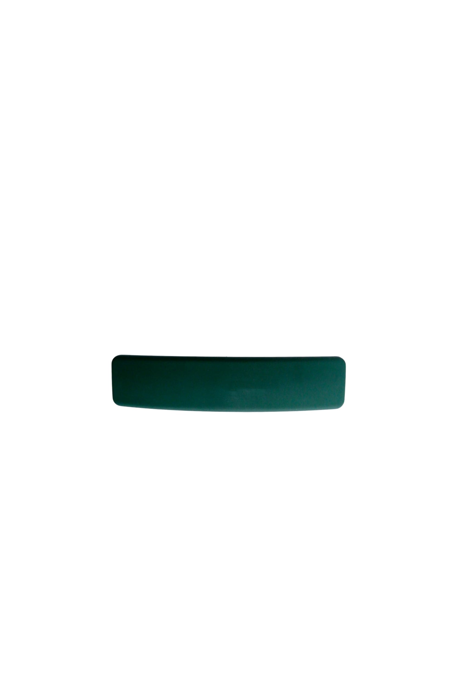 BCANTHEA matt barette hair clip - Green - Black Colour