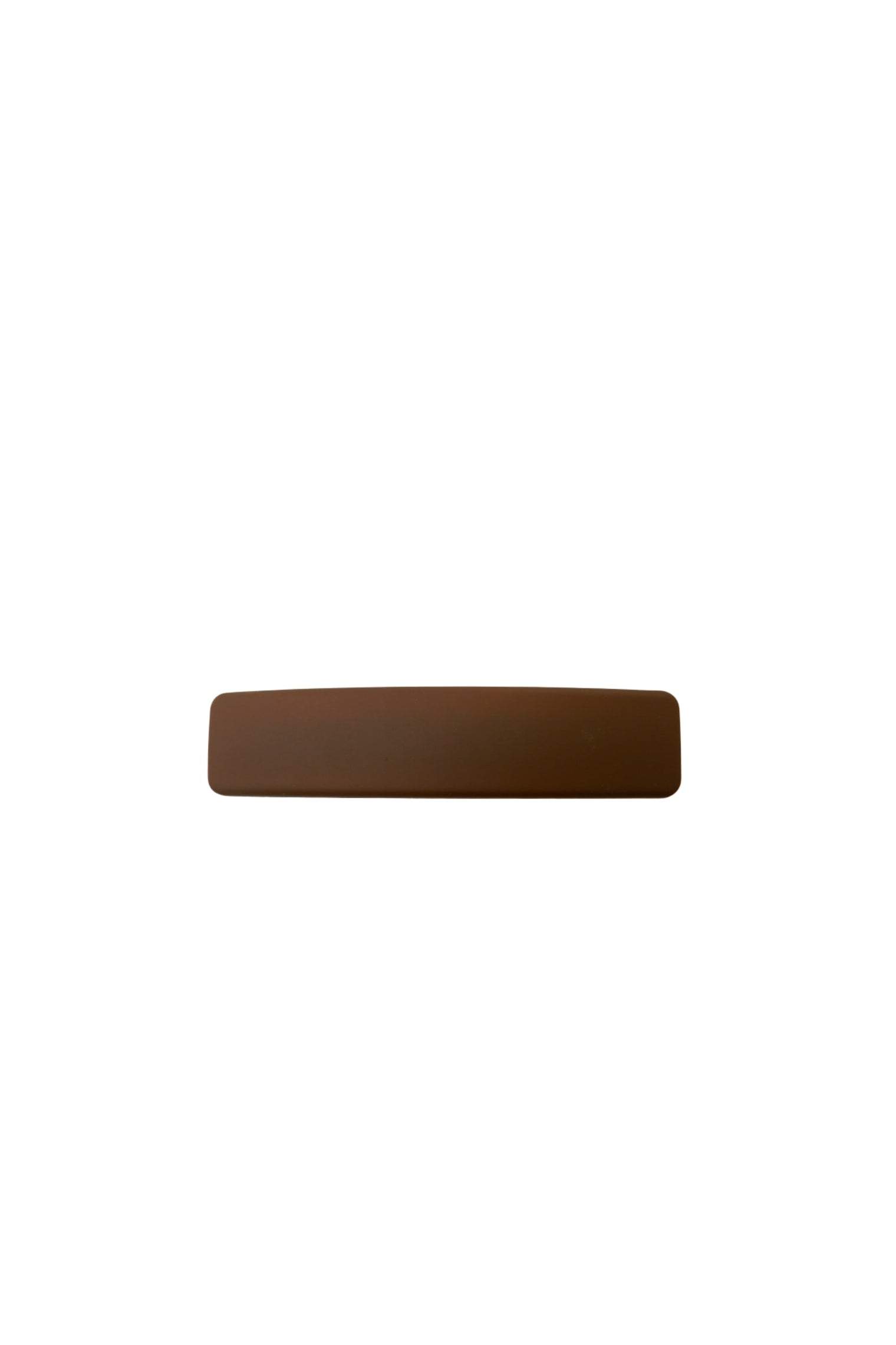 BCANTHEA matt barette hair clip - Brown - Black Colour