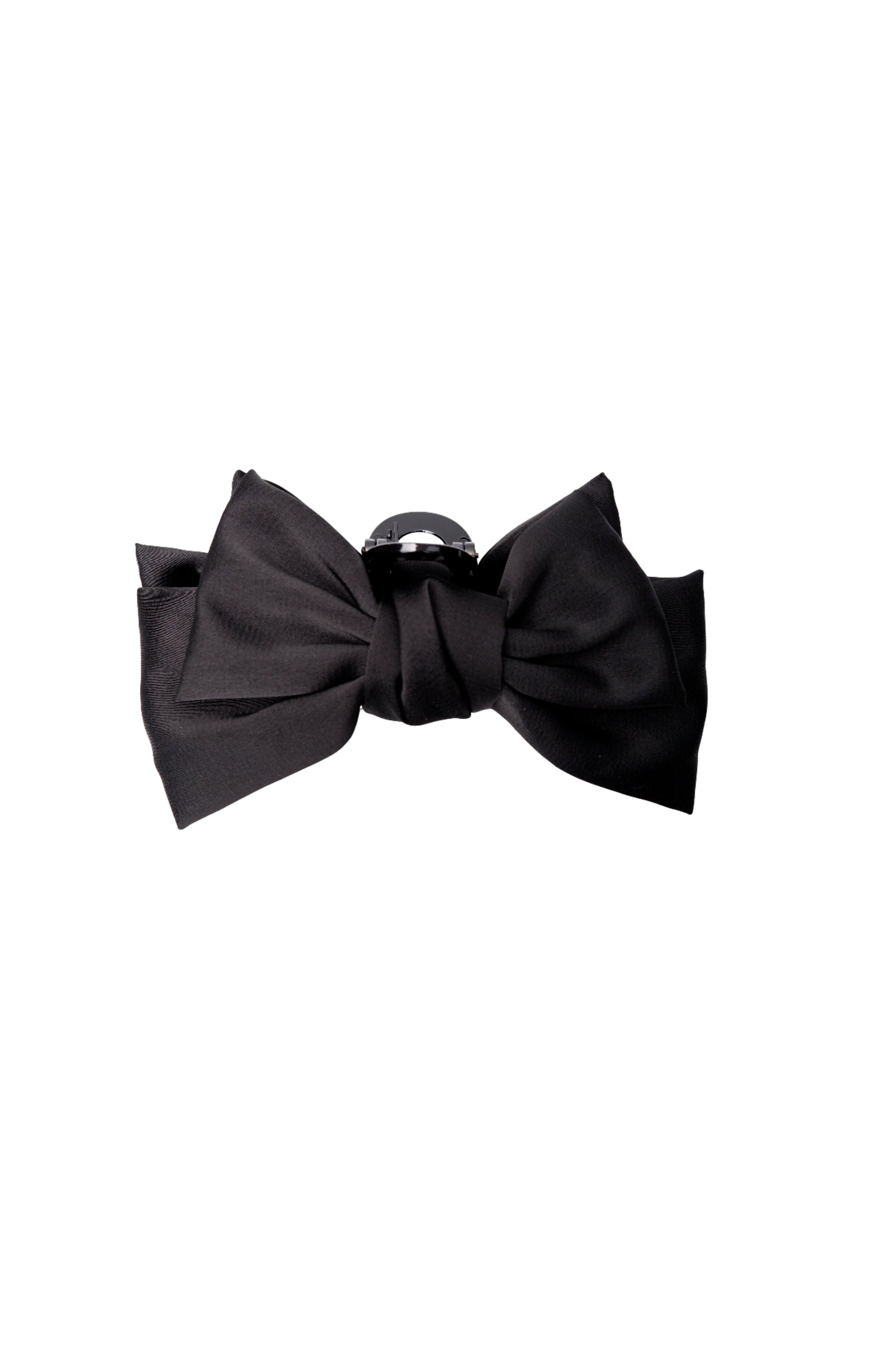 BCANNICA big bow hair claw - Black - Black Colour