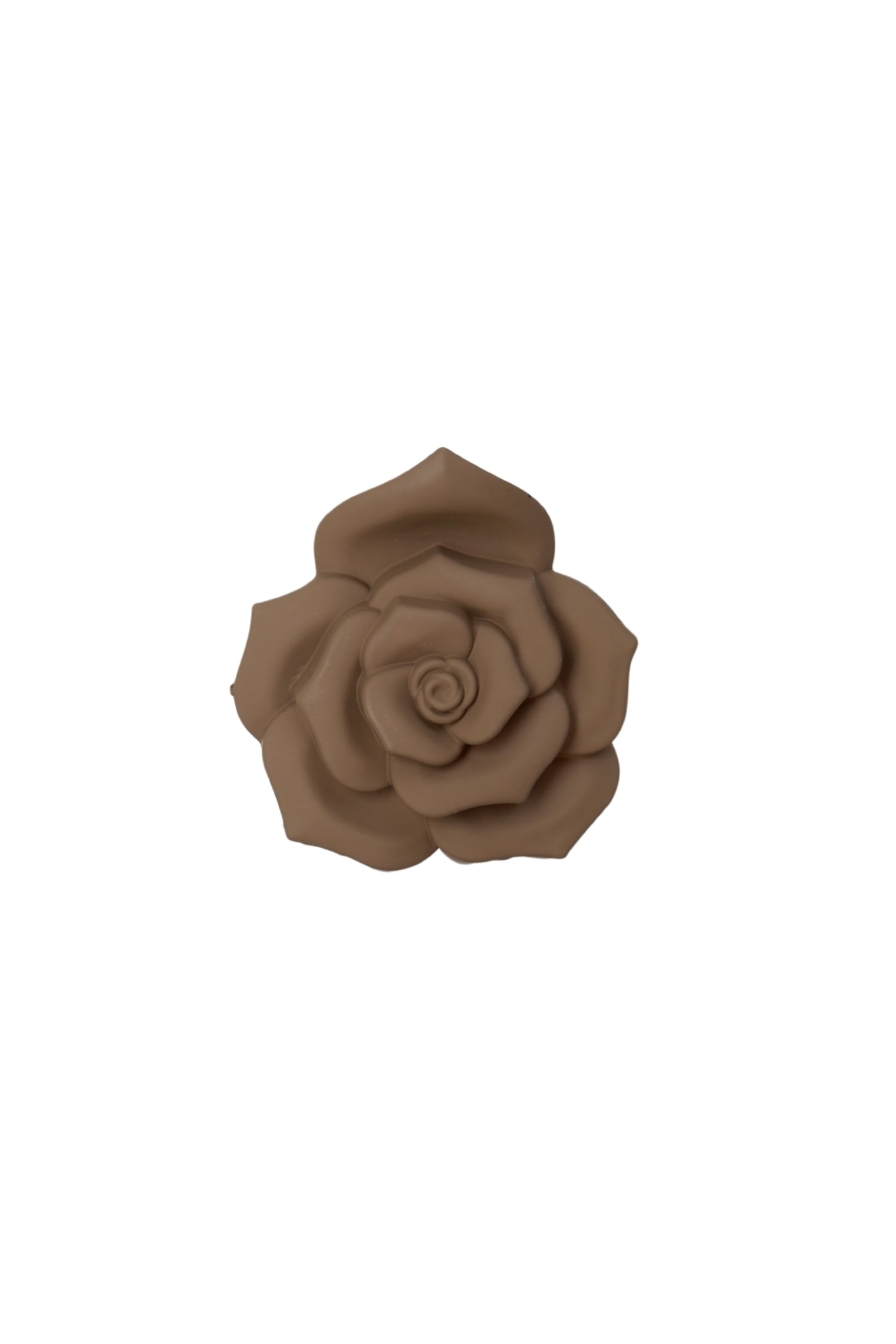 BCFLOWER matte Haarklammer - Hellbraun