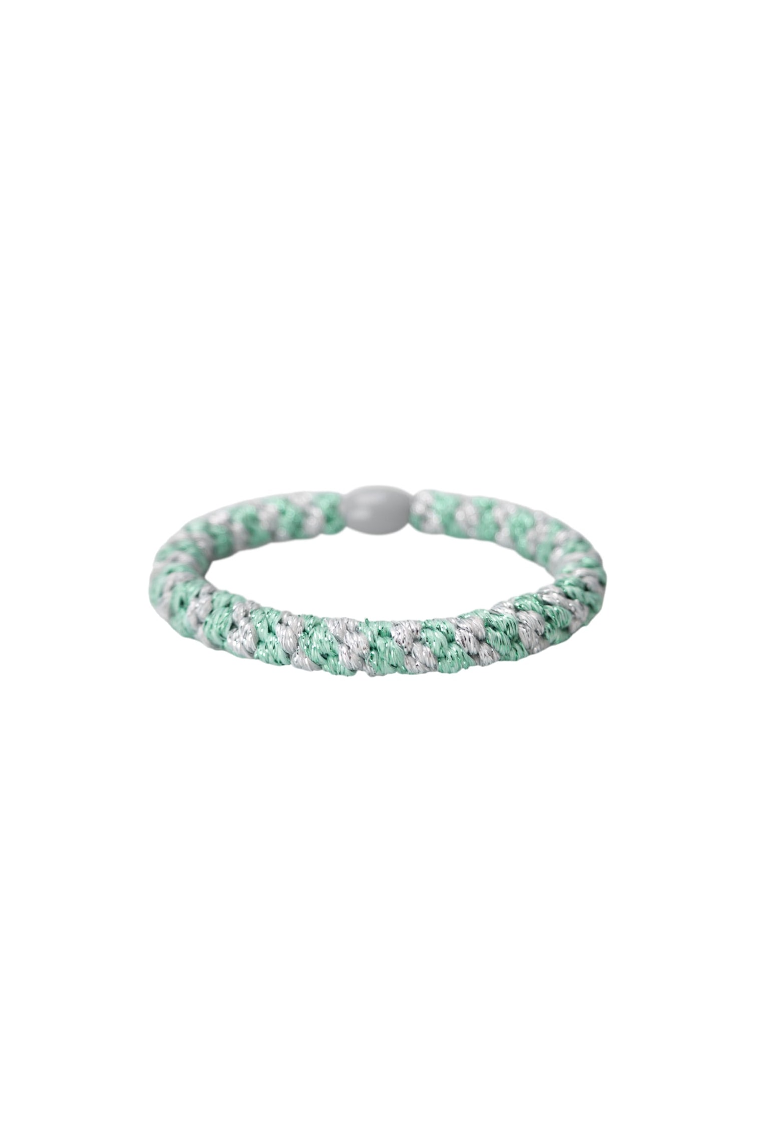 BCKALLY elastic - Caribbean Silver Coloured - Black Colour