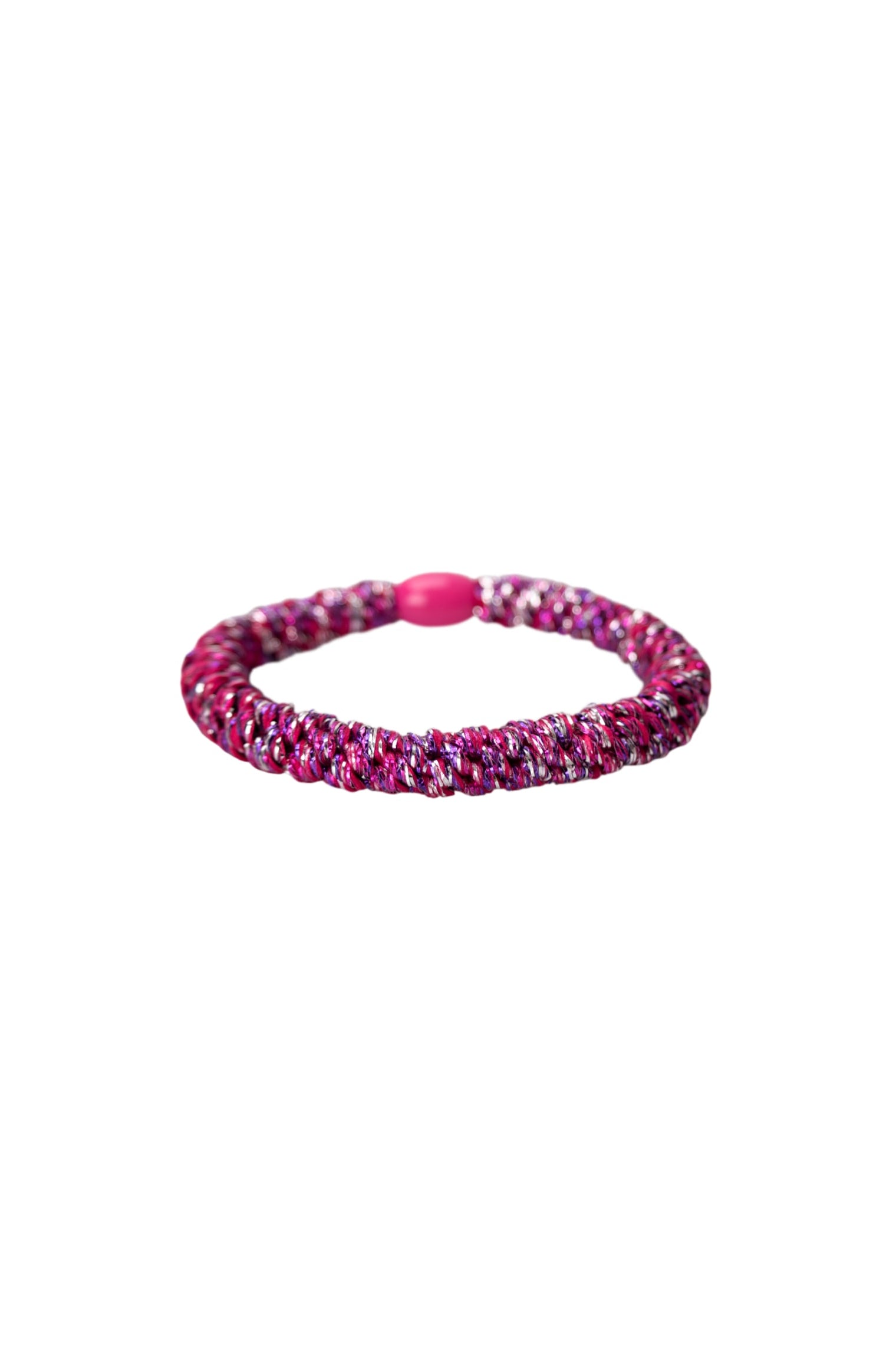 BCKALLY elastic - Fuchsia Glitter - Black Colour