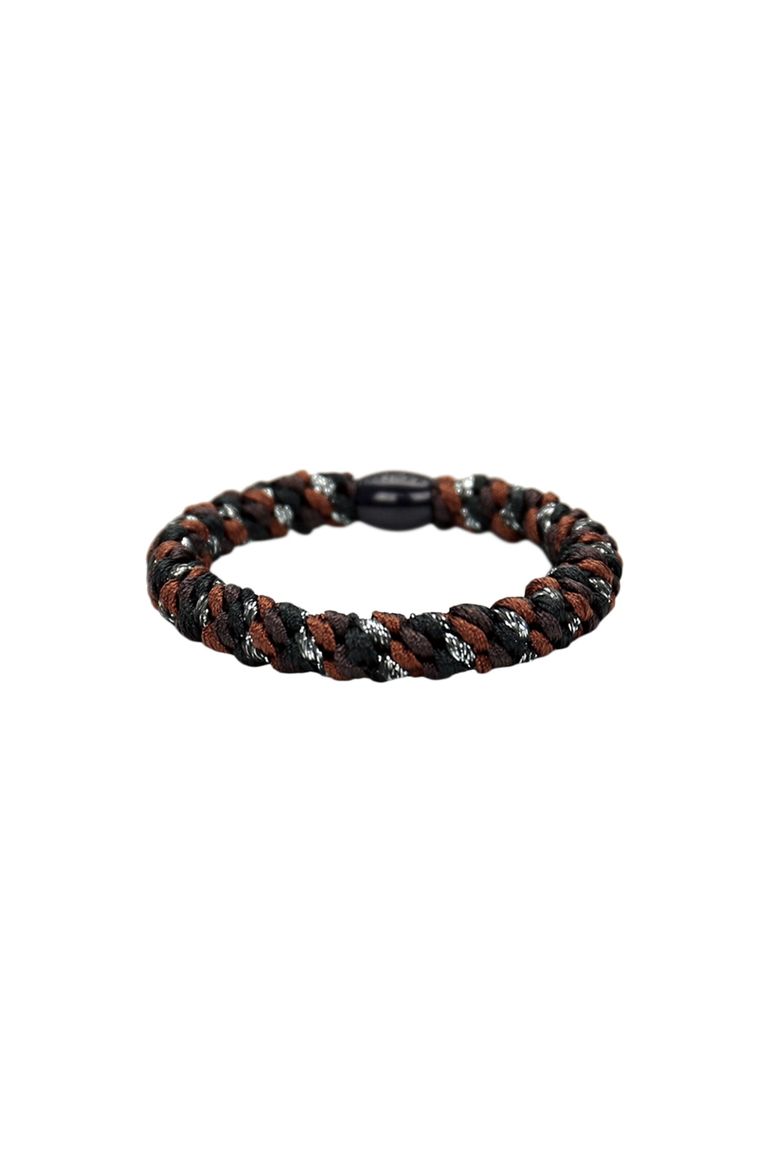BCKALLY elastic - Brown/Black Mix - Black Colour