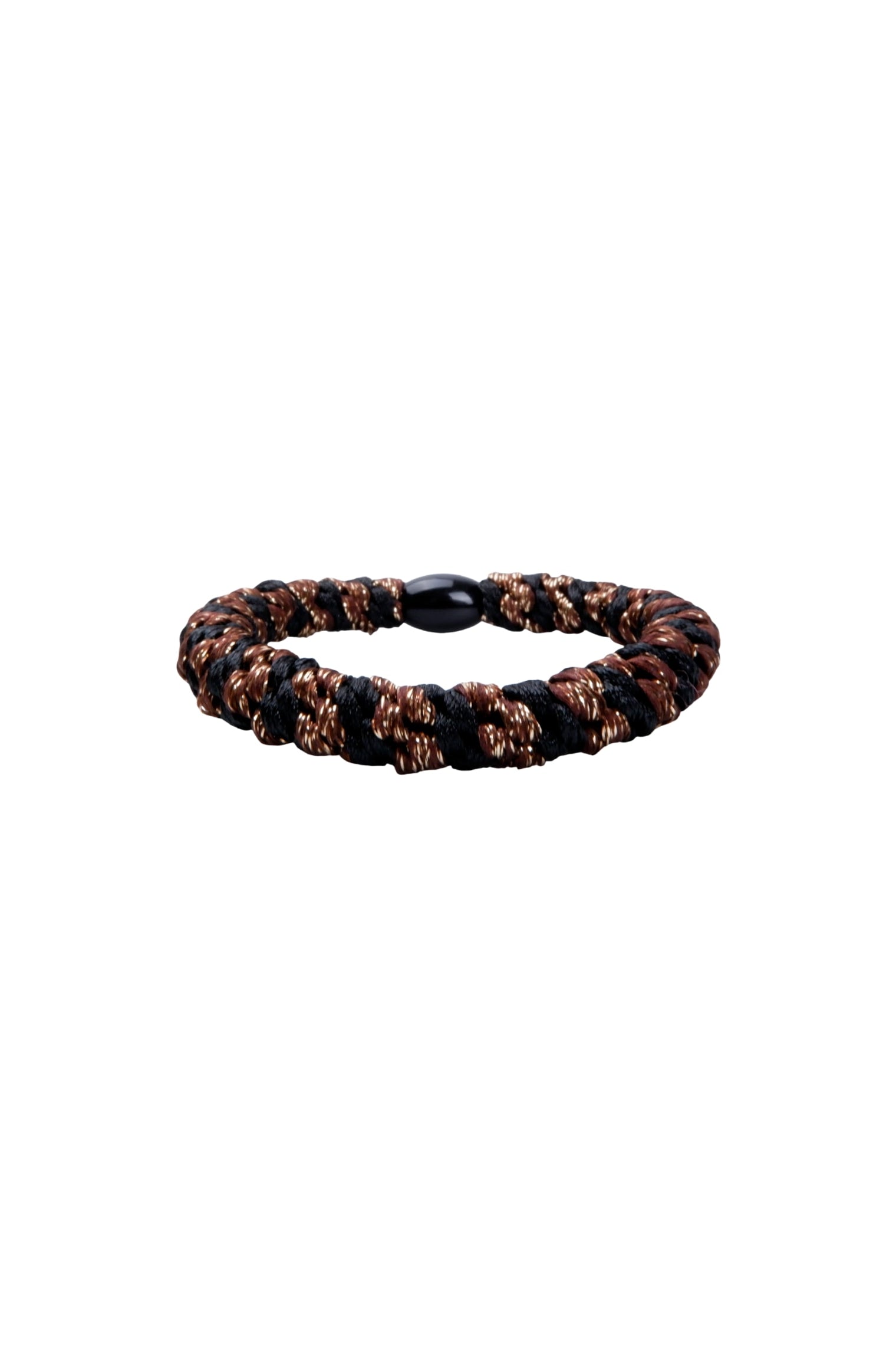 BCKALLY elastic - Black Pale Gold Coloured - Black Colour