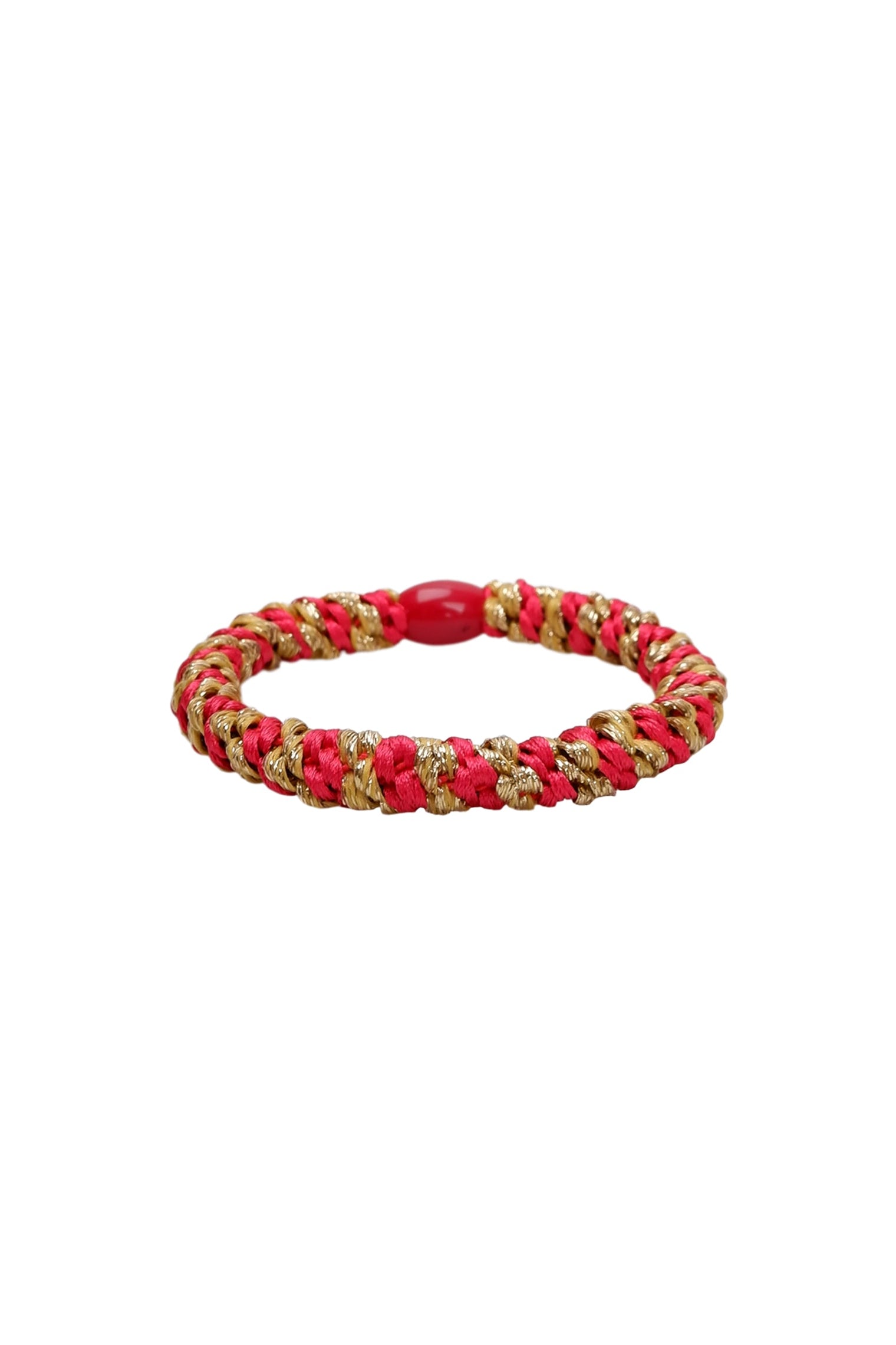 BCKALLY elastic - Gold Coloured Red - Black Colour