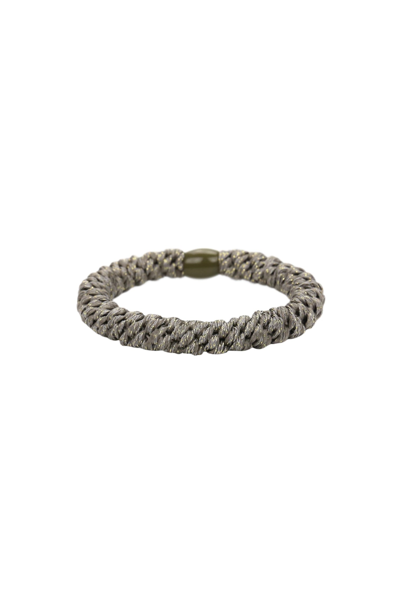 BCKALLY elastic - Silver Coloured - Black Colour