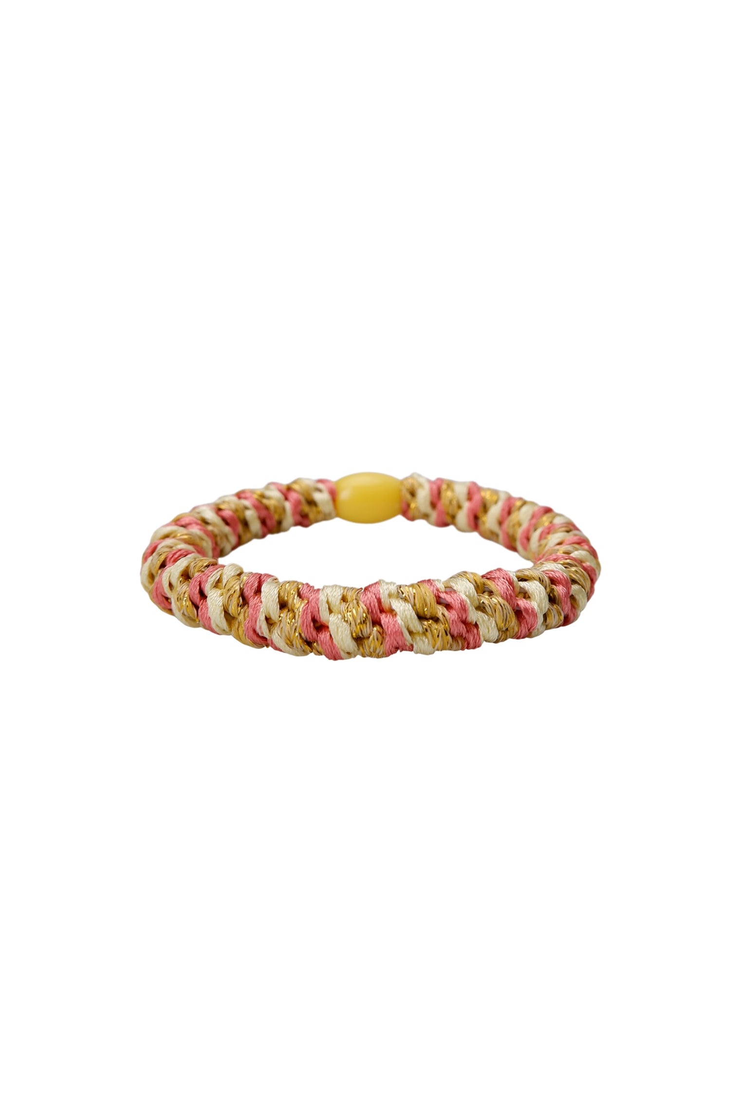 BCKALLY elastic - Melon Peach - Black Colour