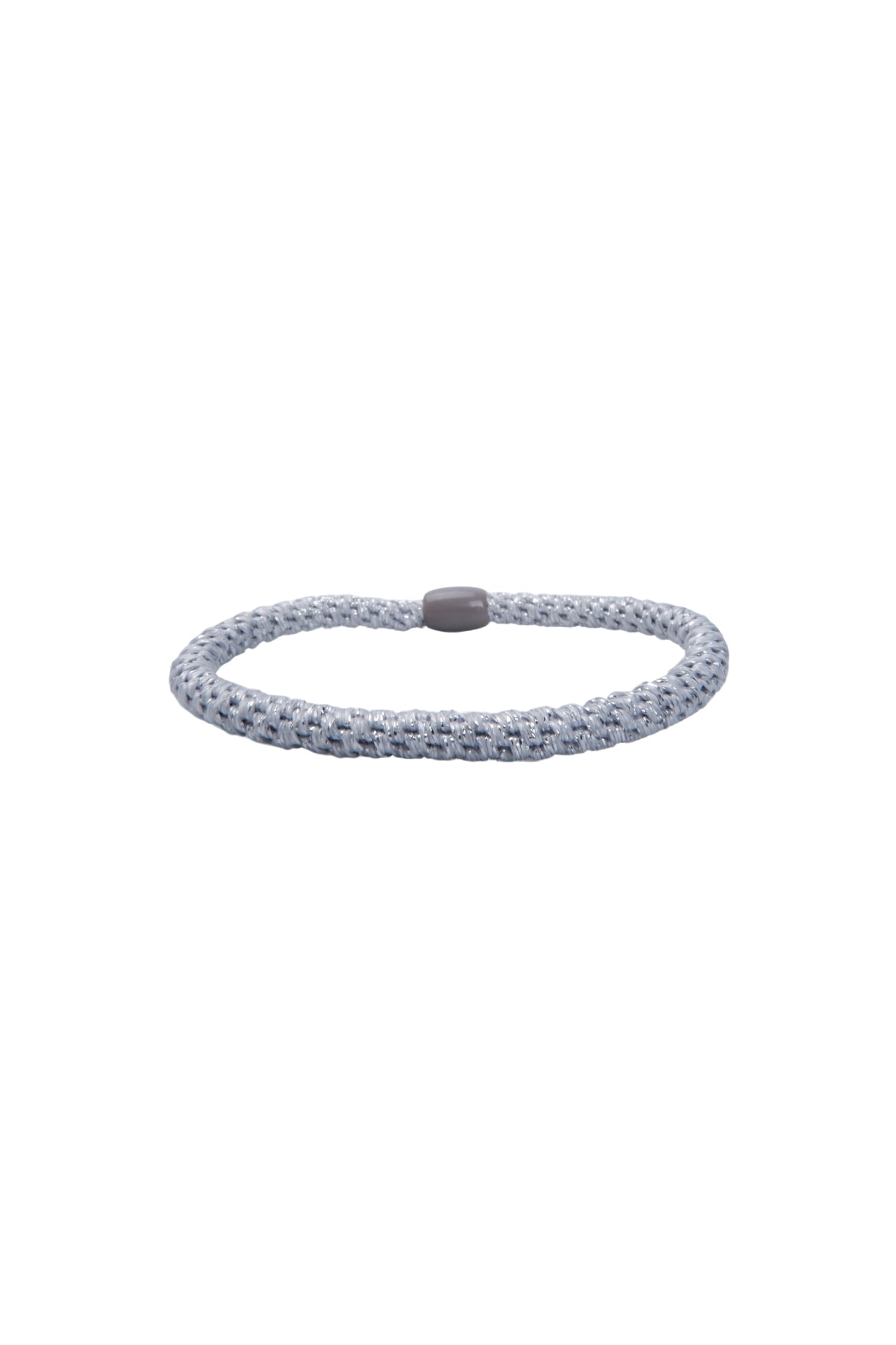 BCKALLY slim elastic - Silver Coloured - Black Colour