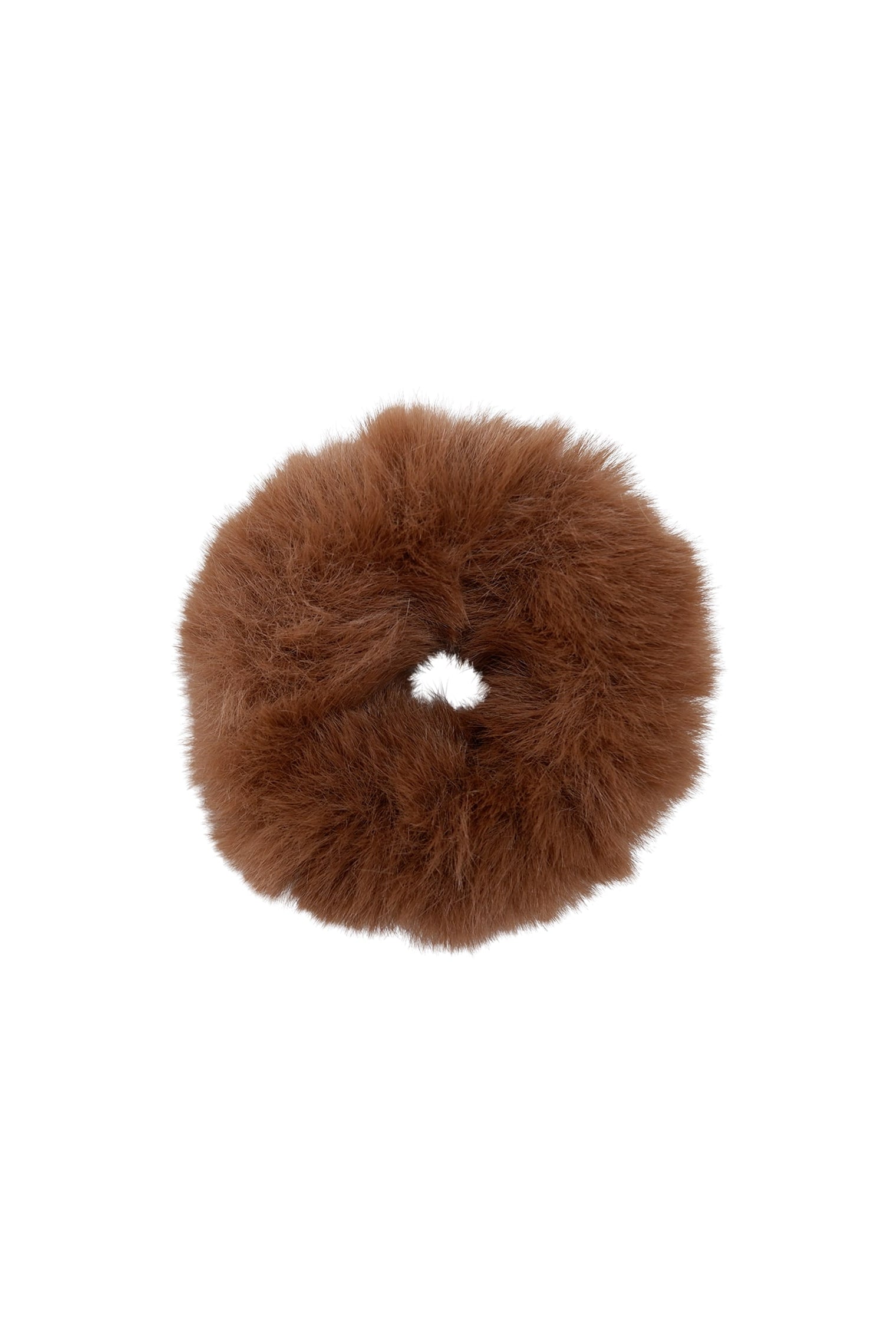 BCASHLEY soft scrunchie - Brown - Black Colour