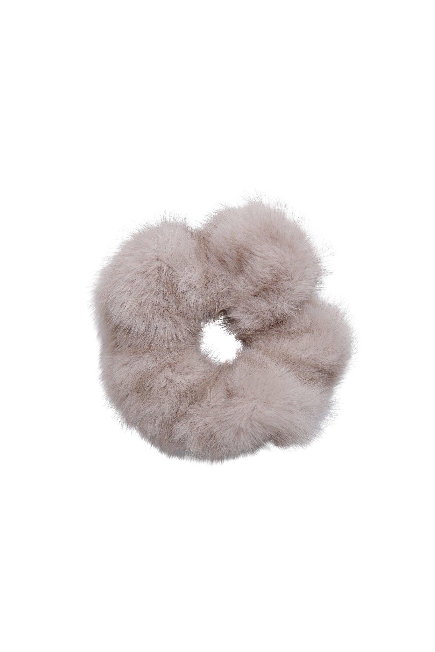 BCVALESCA weiches Haargummi - Hellgrau