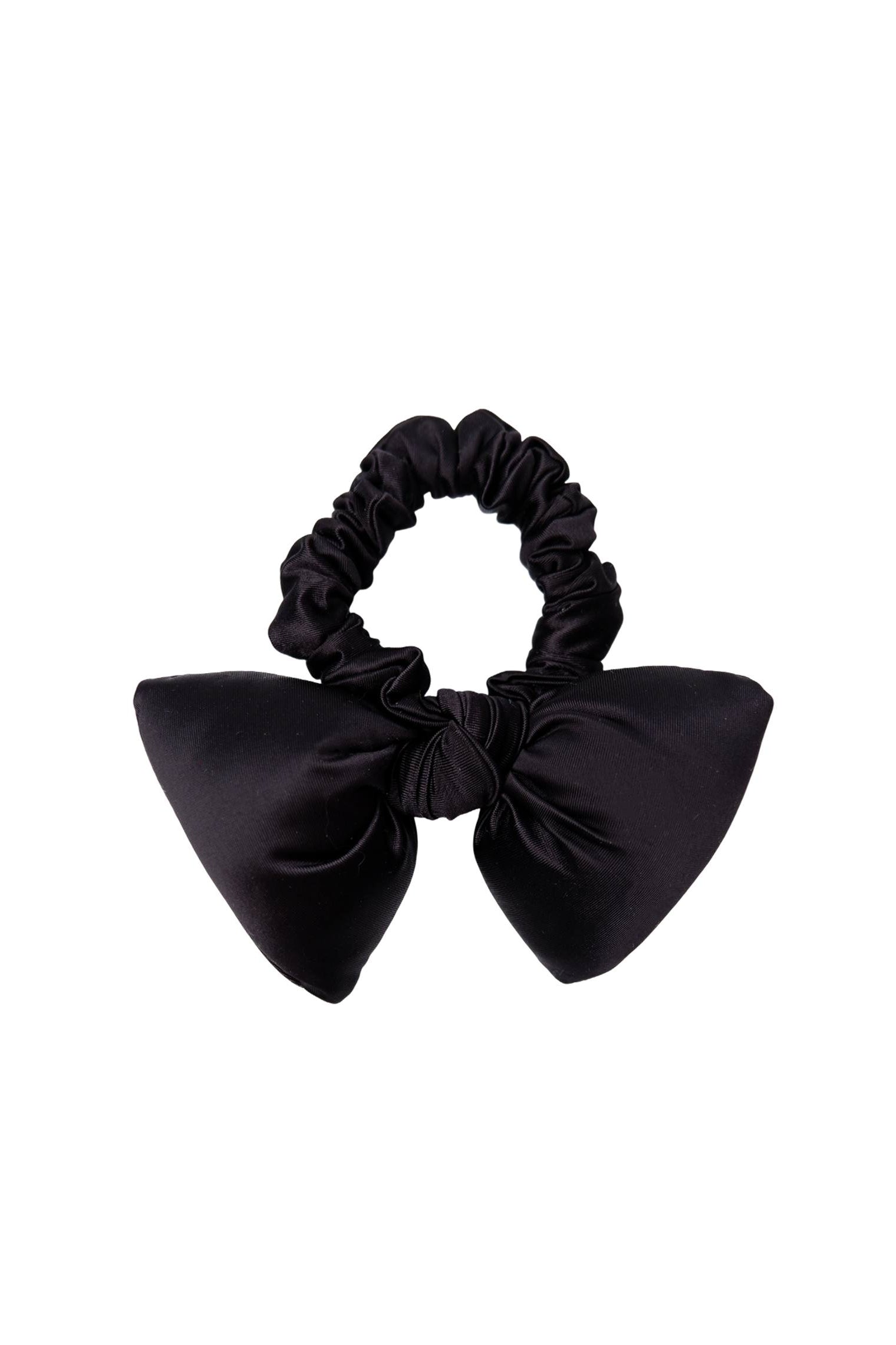BCFAITH Mini-Haargummi mit Schleife - Schwarz