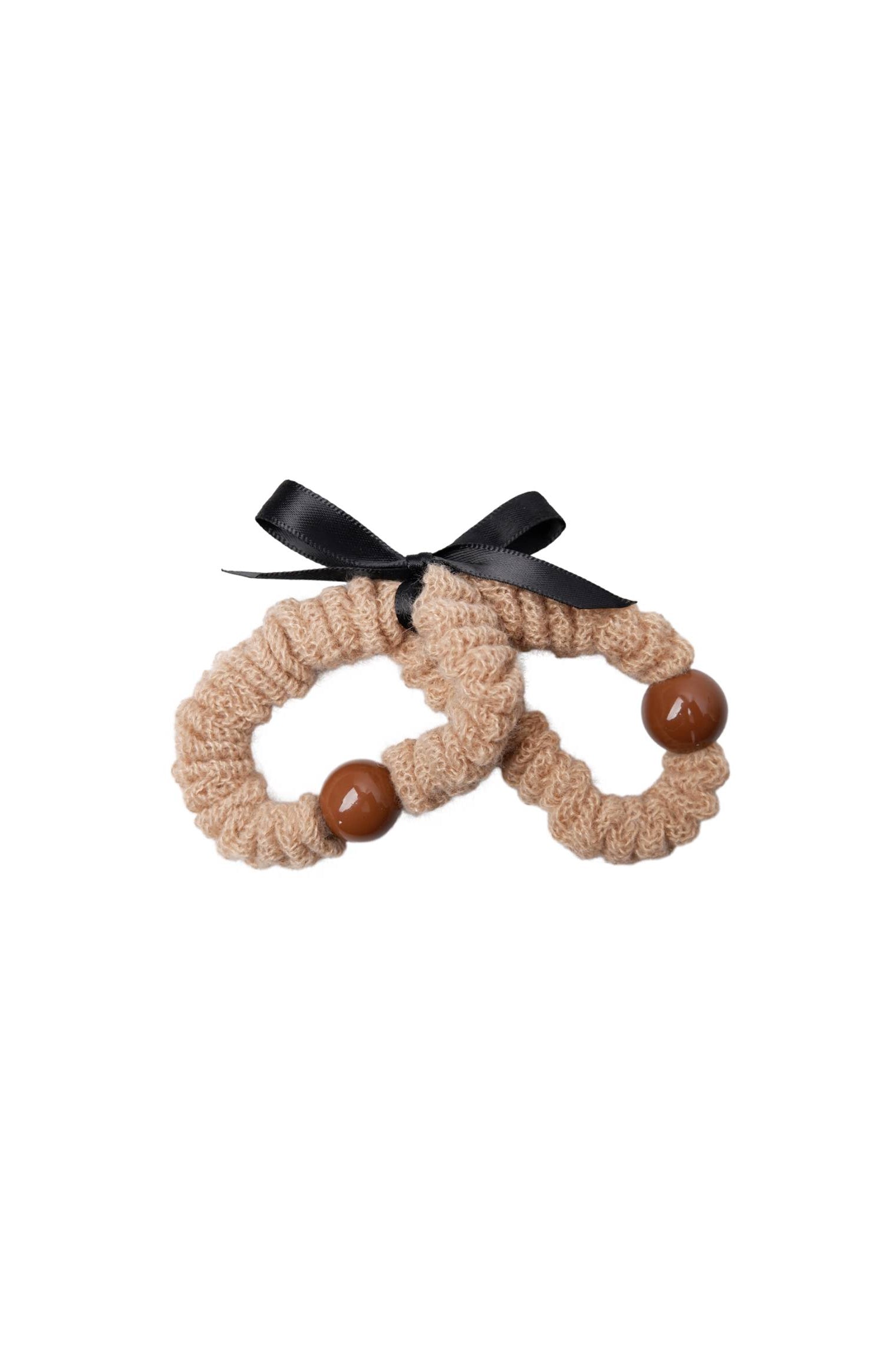 BCNING Gummiband, 2 Stück, Farbe: Kamel