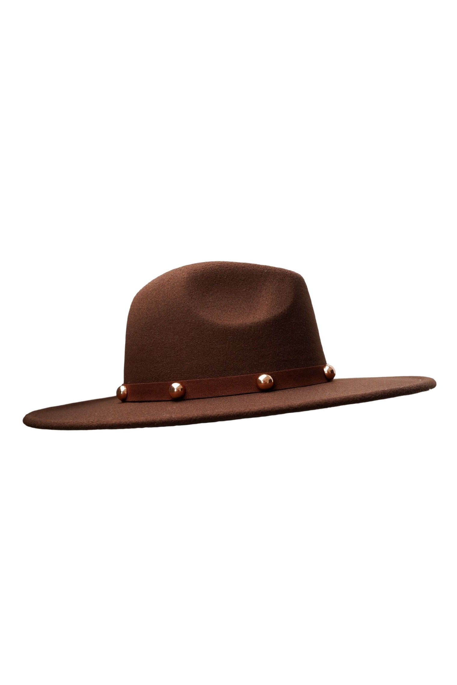 BCCAROLINE Cowboyhut - Kaffee