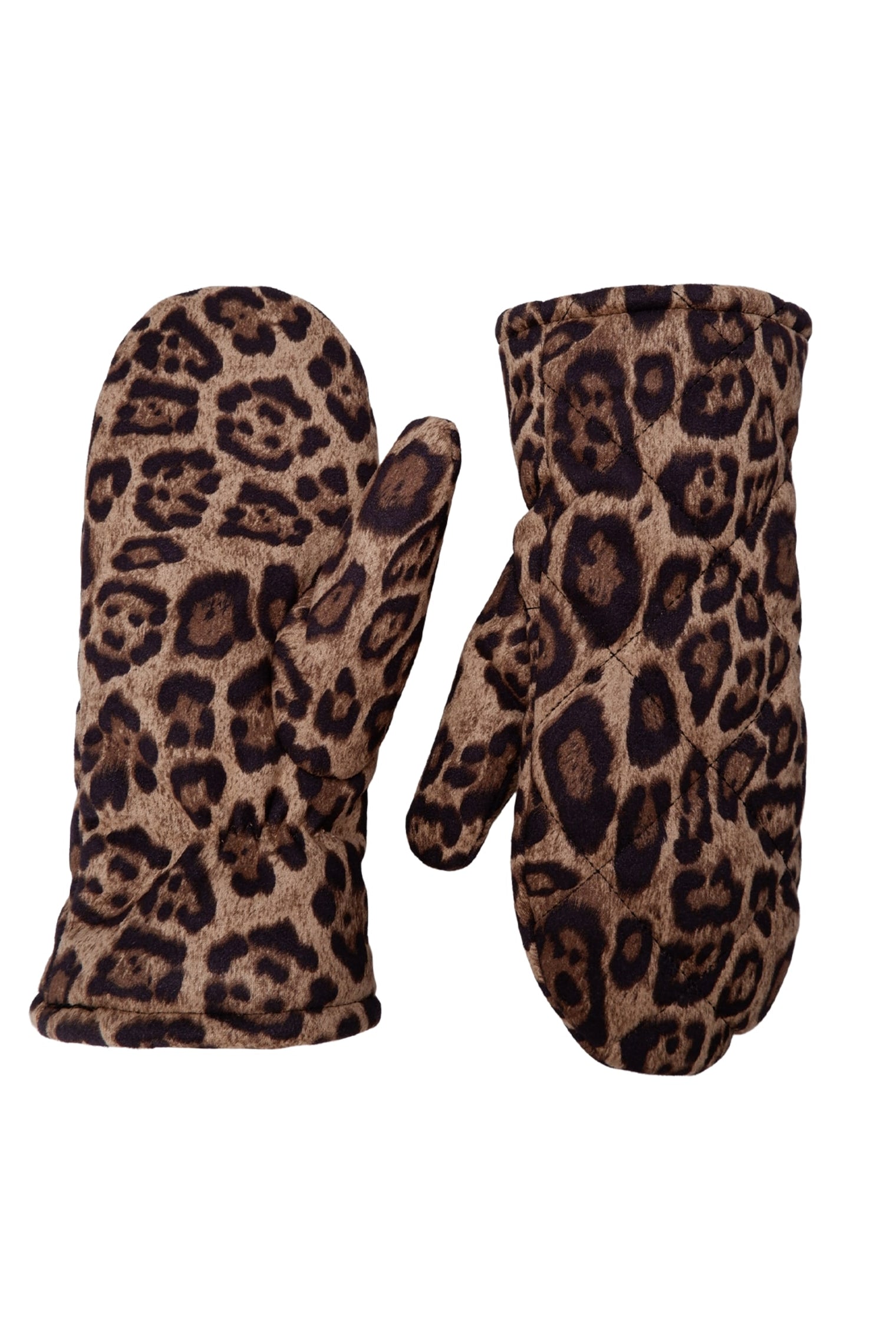 BCSADORINA quilted mittens - Leo - Black Colour