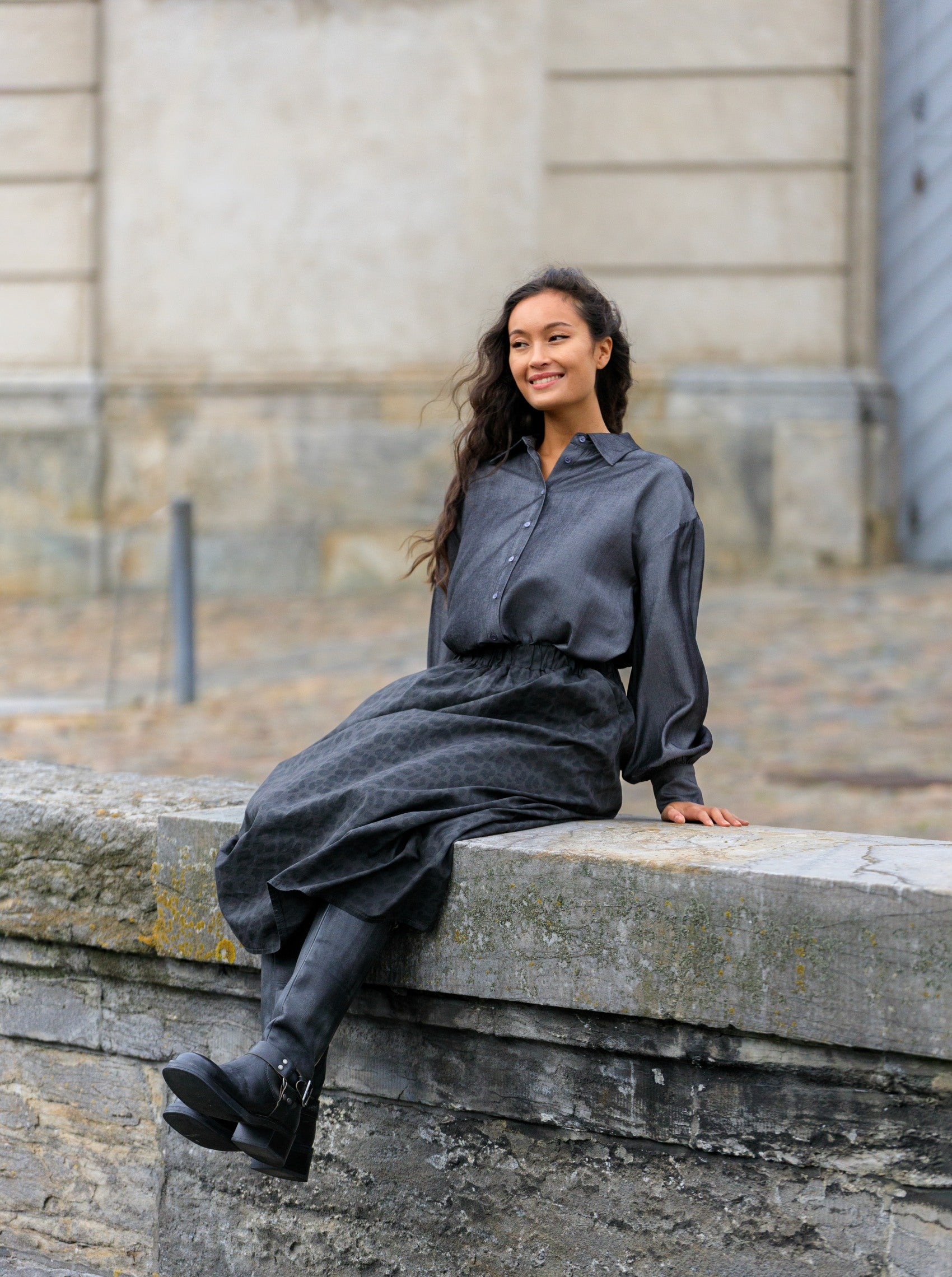 BCDEMI shirt - Black - Black Colour