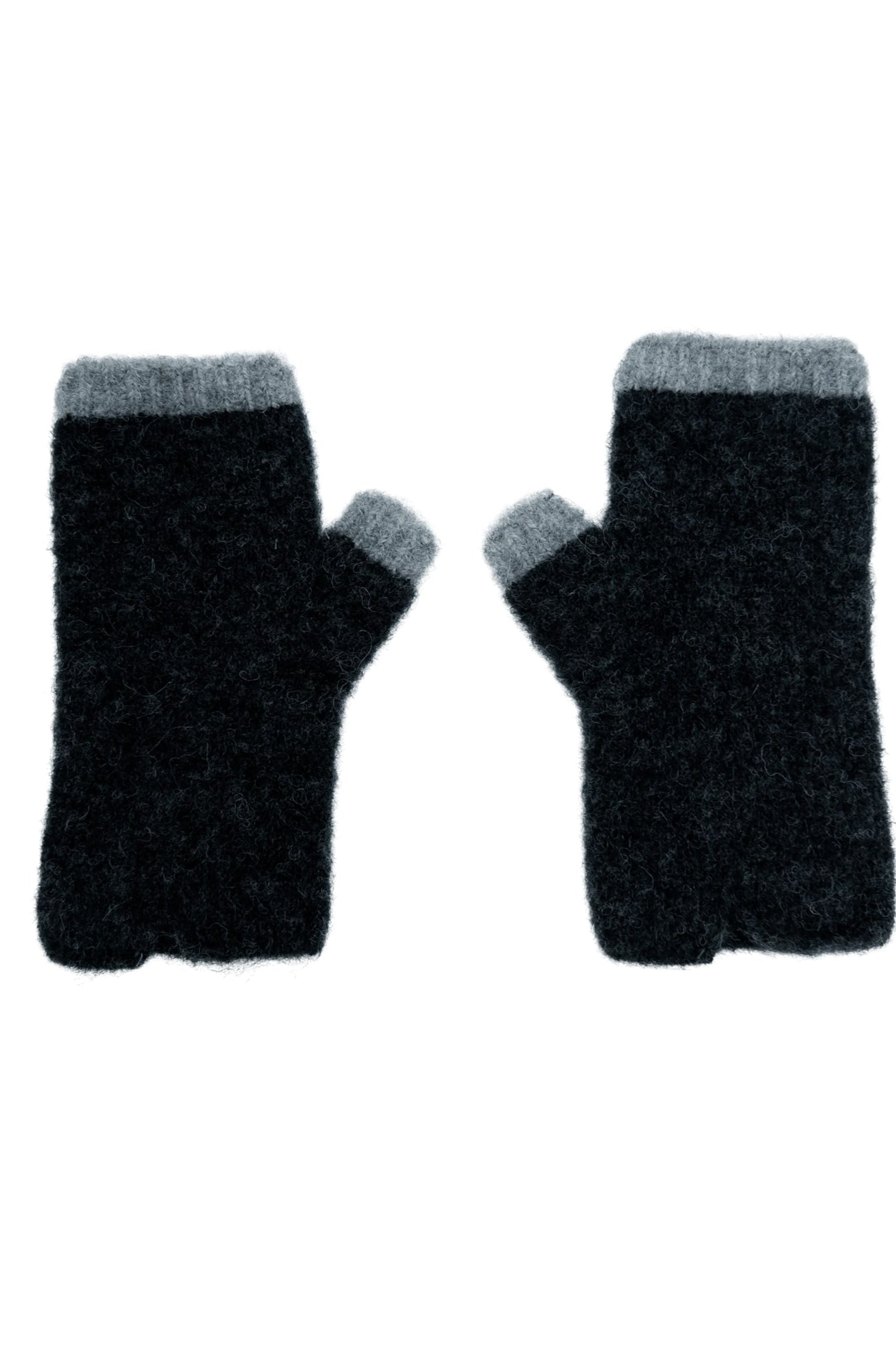 BCGINGER short handwarmers - Dark Grey - Black Colour
