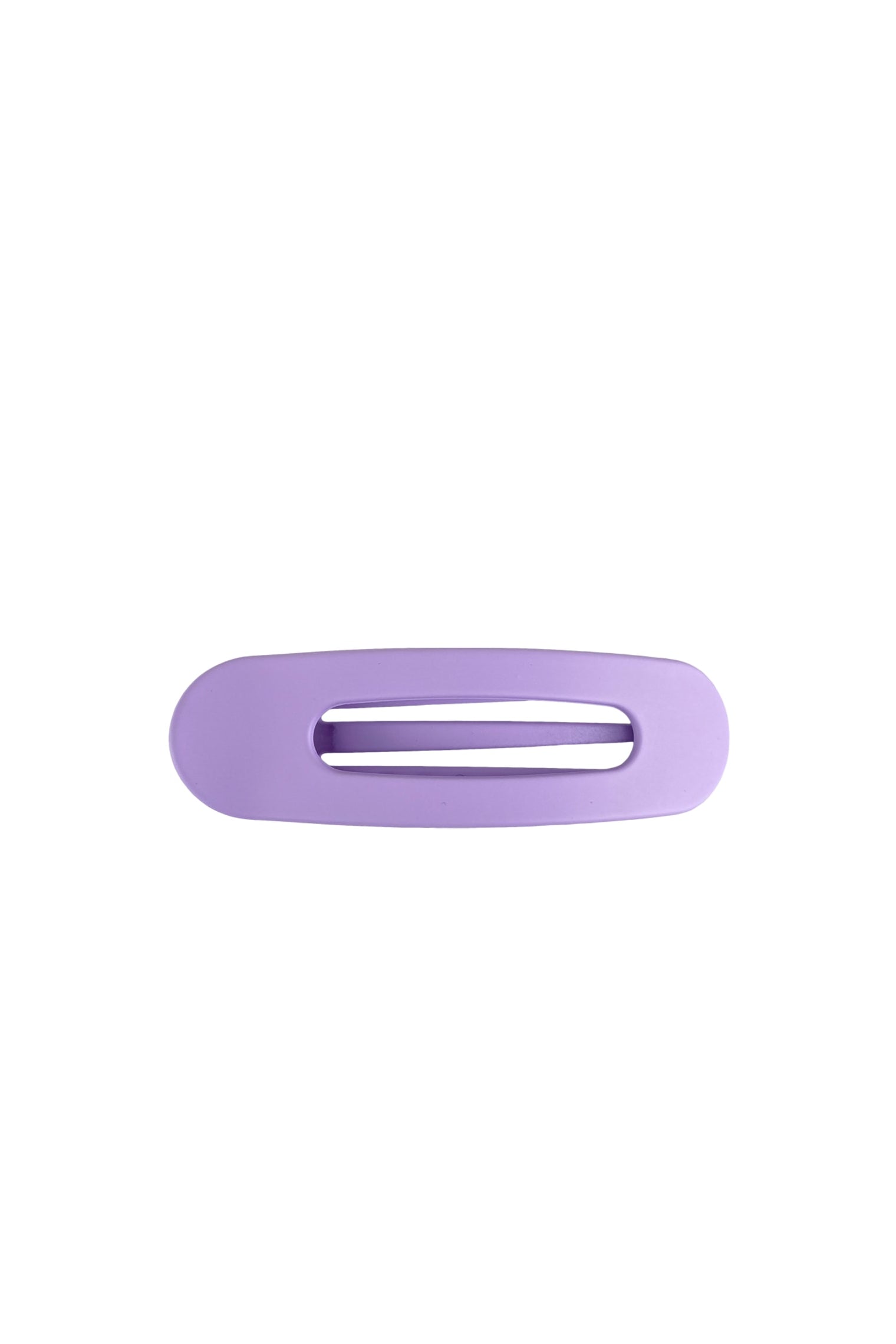 BCSUSSI big matt hair claw - Lavender - Black Colour