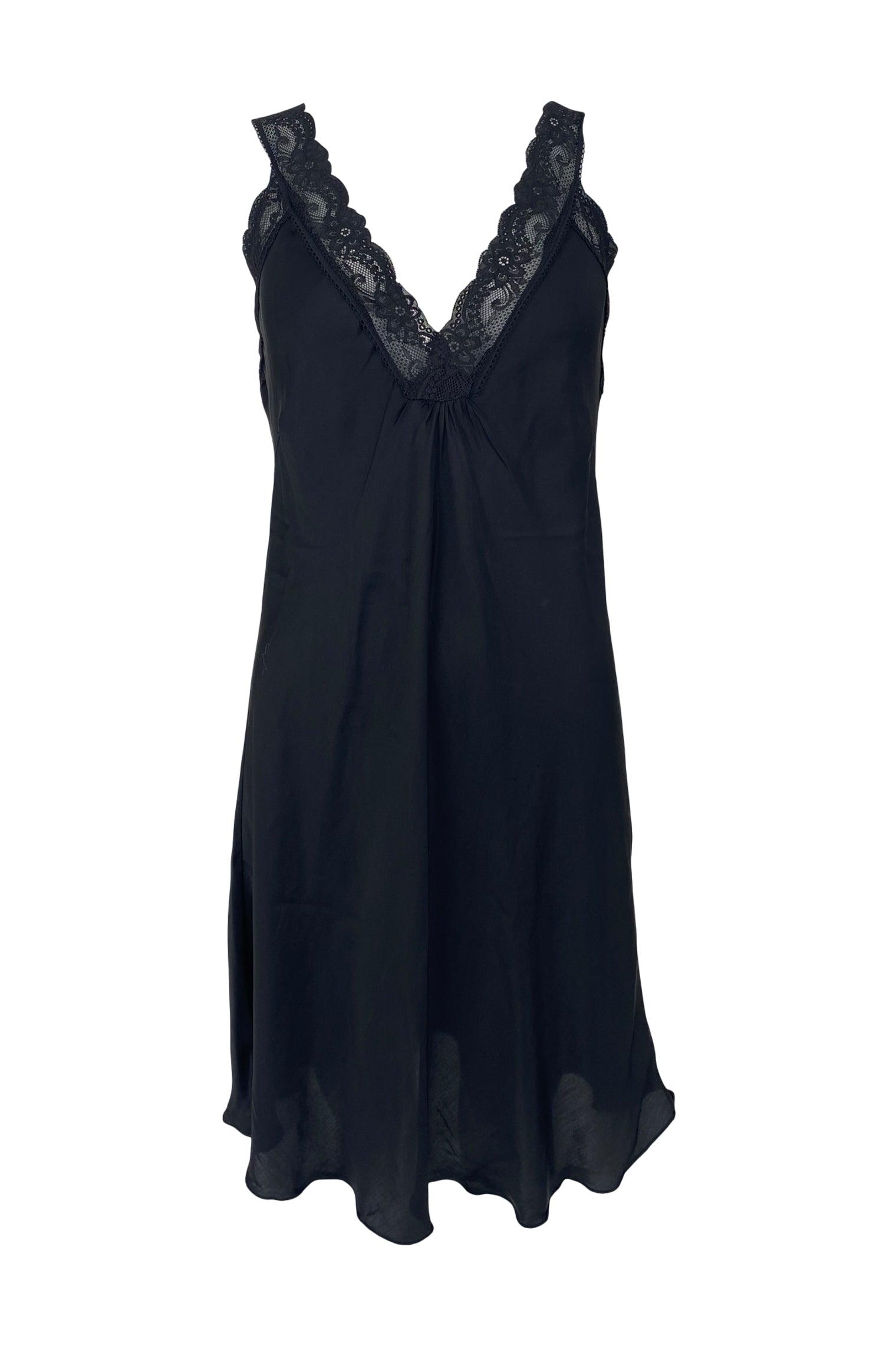 BCBEA slip dress VINTAGE DYED - Black - Black Colour