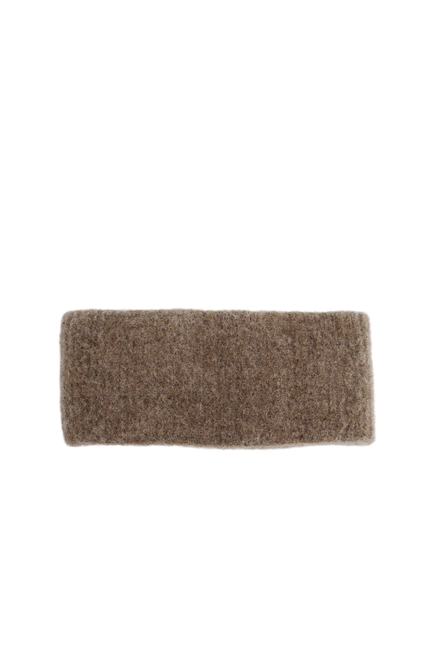 BCGINGER rib headband - Camel - Black Colour