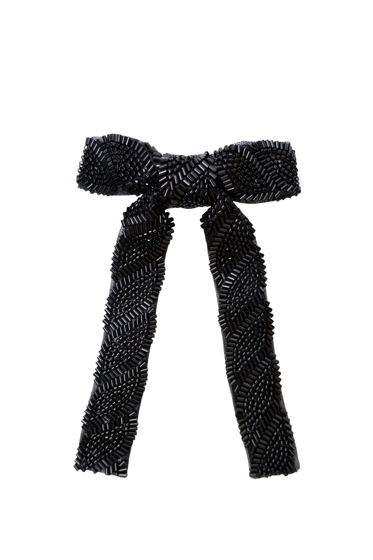 BCCAVARLY 2-in-1 bow brooch - Black - Black Colour