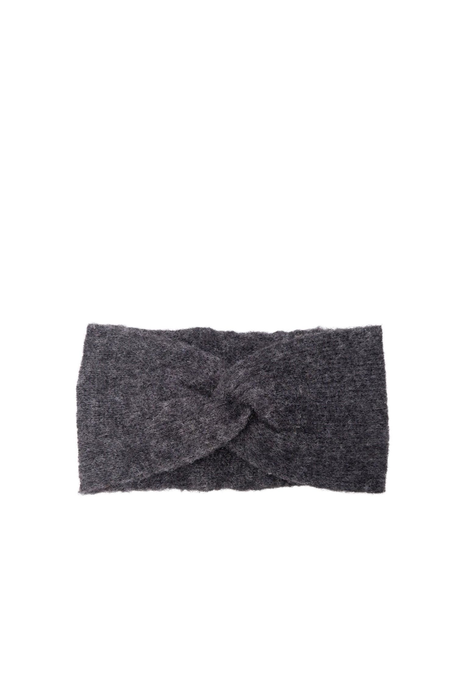 BCDELL headband - Dk. Grey Melange - Black Colour
