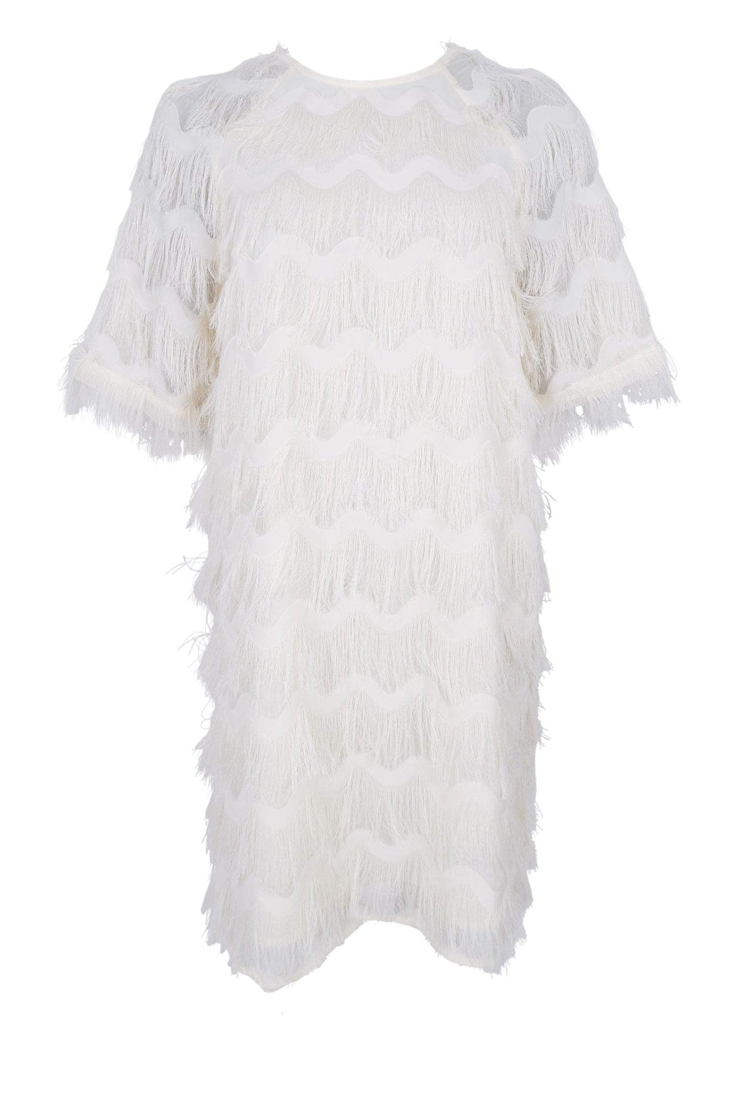 BCGATSBY dress - Off White - Black Colour