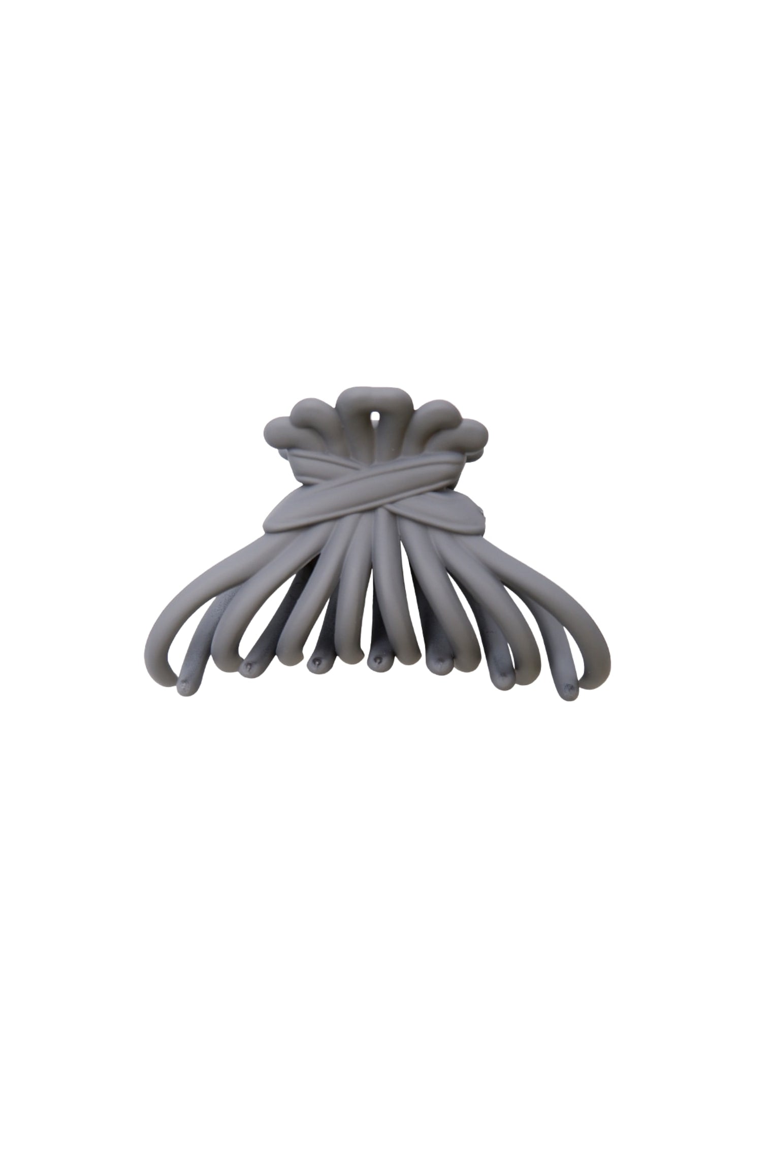 BCVENEDA medium matt hair claw - Grey - Black Colour