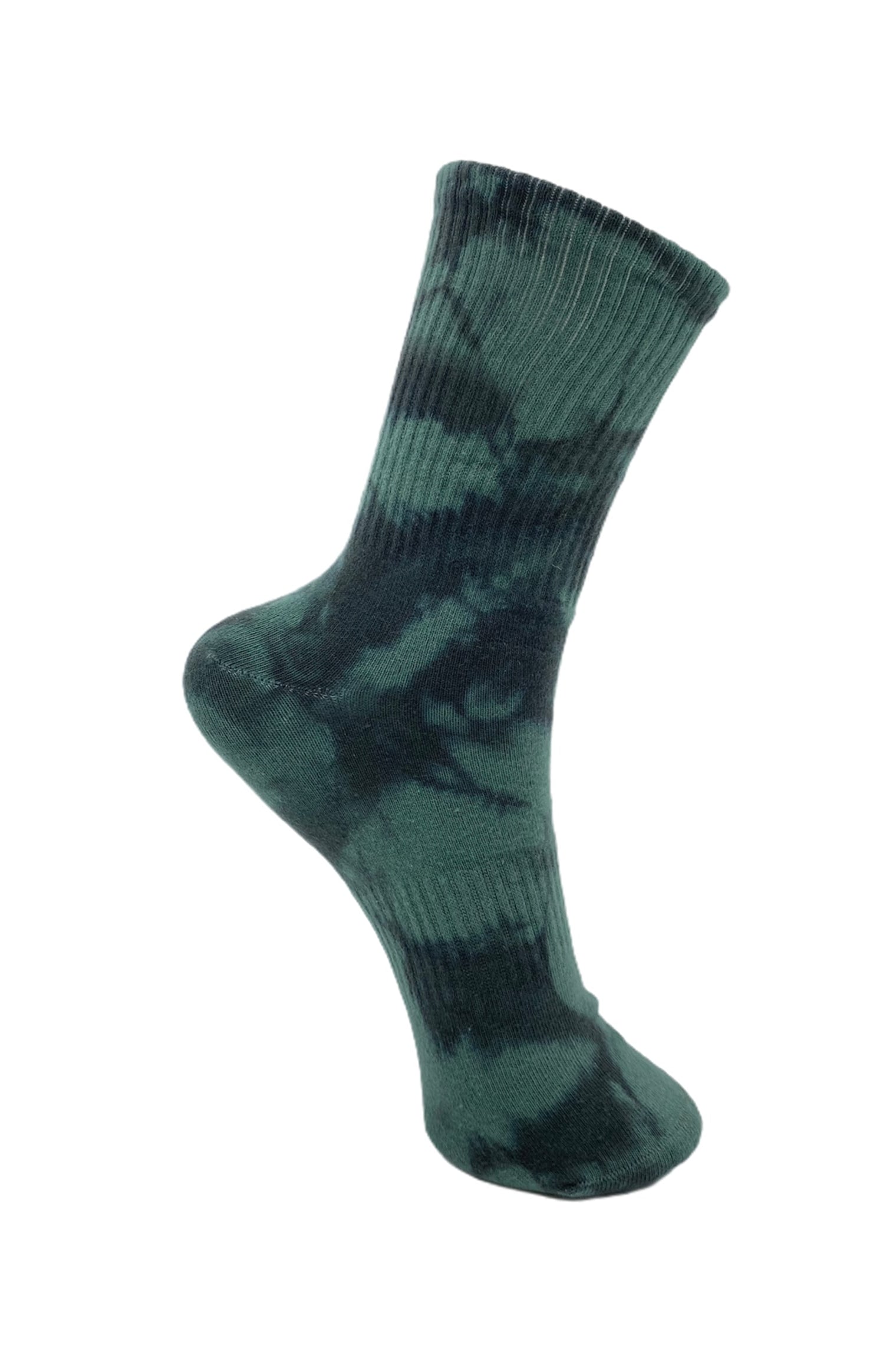 BCTOKYO tie dye sock - Teal Tie Dye - Black Colour