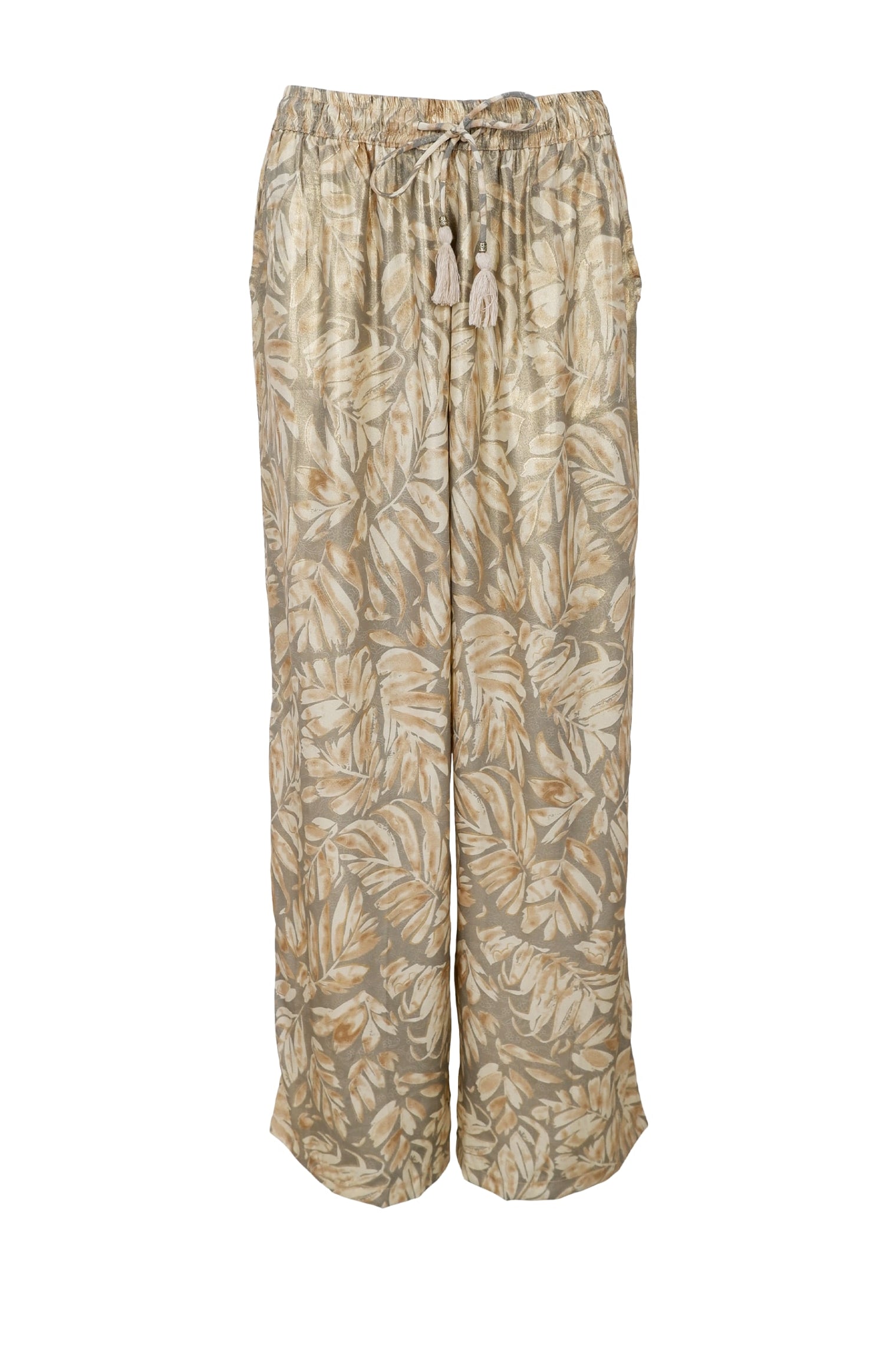 BCLUNA straight pant - Golden Sand - Black Colour